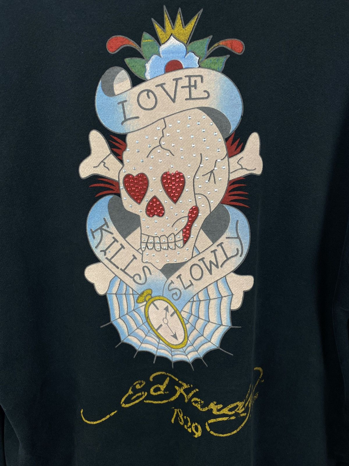 Ed Hardy Ed Hardy by Christian Audigier Hoodie Stussy Evisu Size XL / US 12-14 / IT 48-50 - 3 Thumbnail