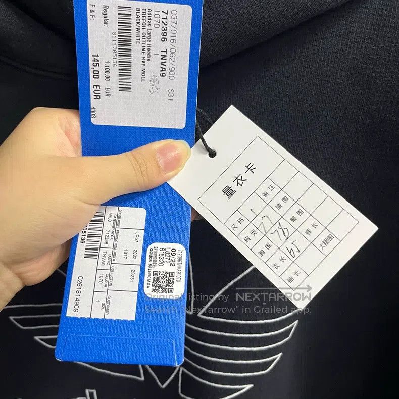 Balenciaga Balenciaga Black joint Logo letter printed hooded sweater Size US S / EU 44-46 / 1 - 2 Thumbnail