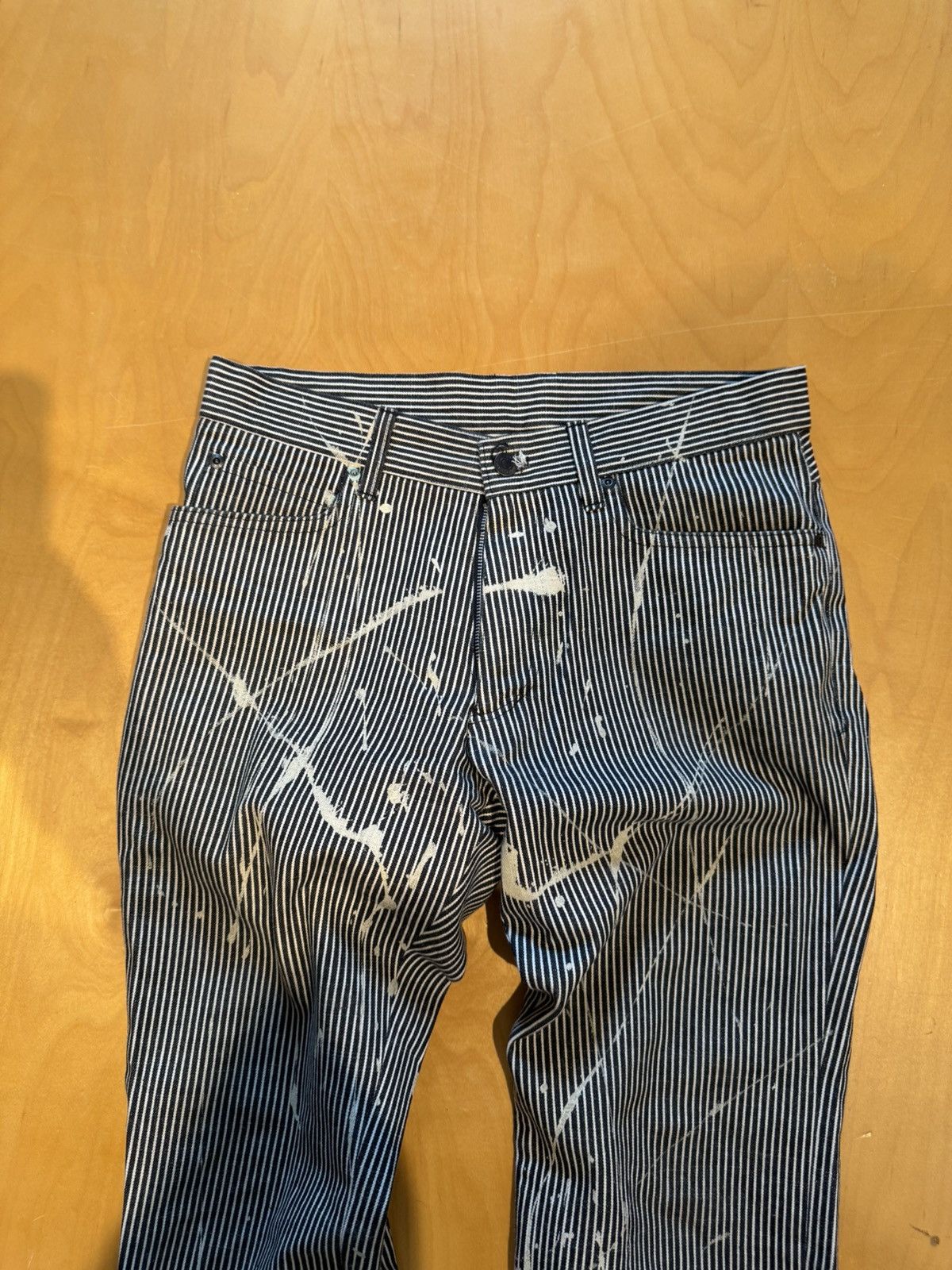 Other Monseuir nicole vintage cropped hickory striped pants Size US 30 / EU 46 - 3 Thumbnail
