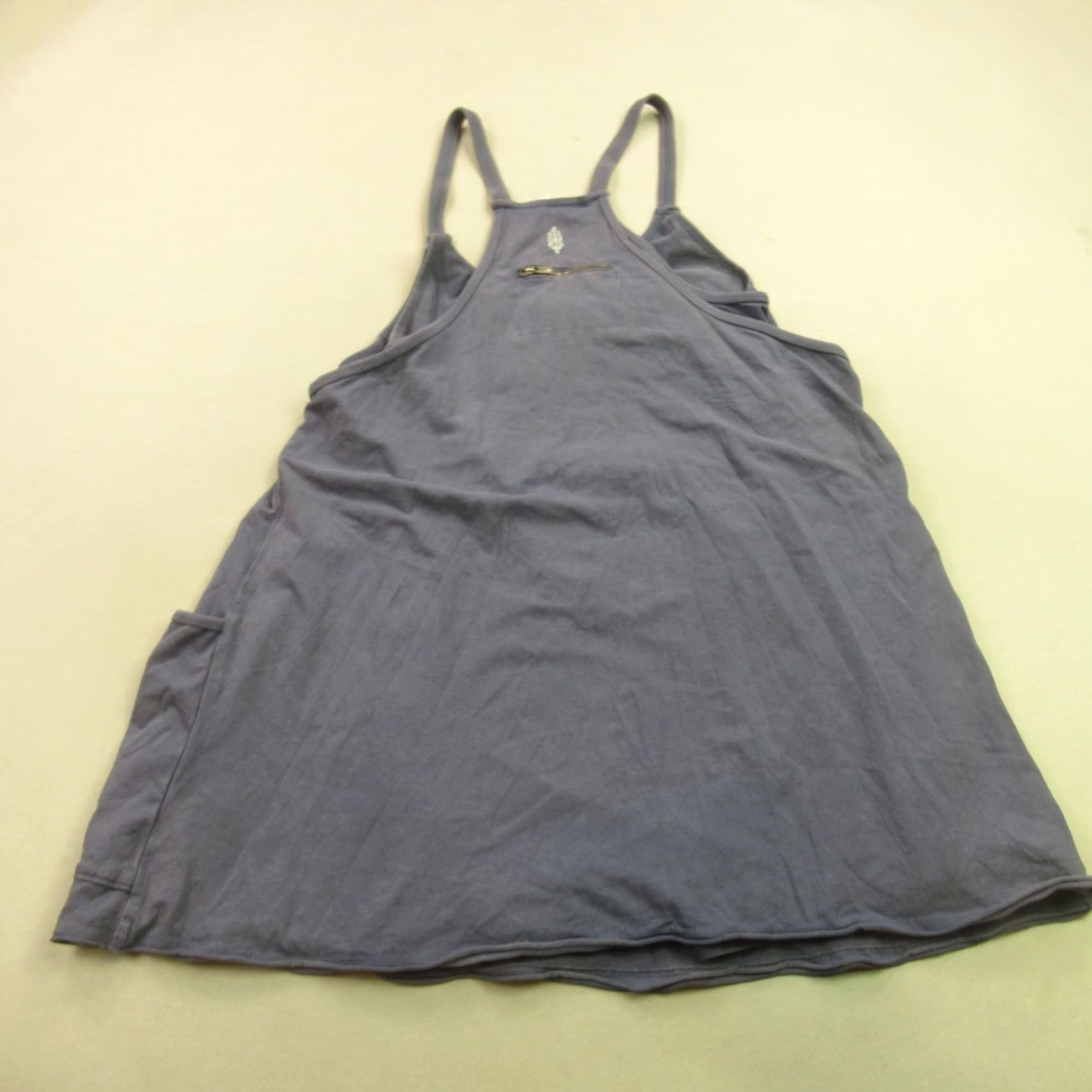 Free People Free People Shirt Womens Medium Sleeveless V Neck Pullover Pockets Blue Size M / US 6-8 / IT 42-44 - 6 Thumbnail