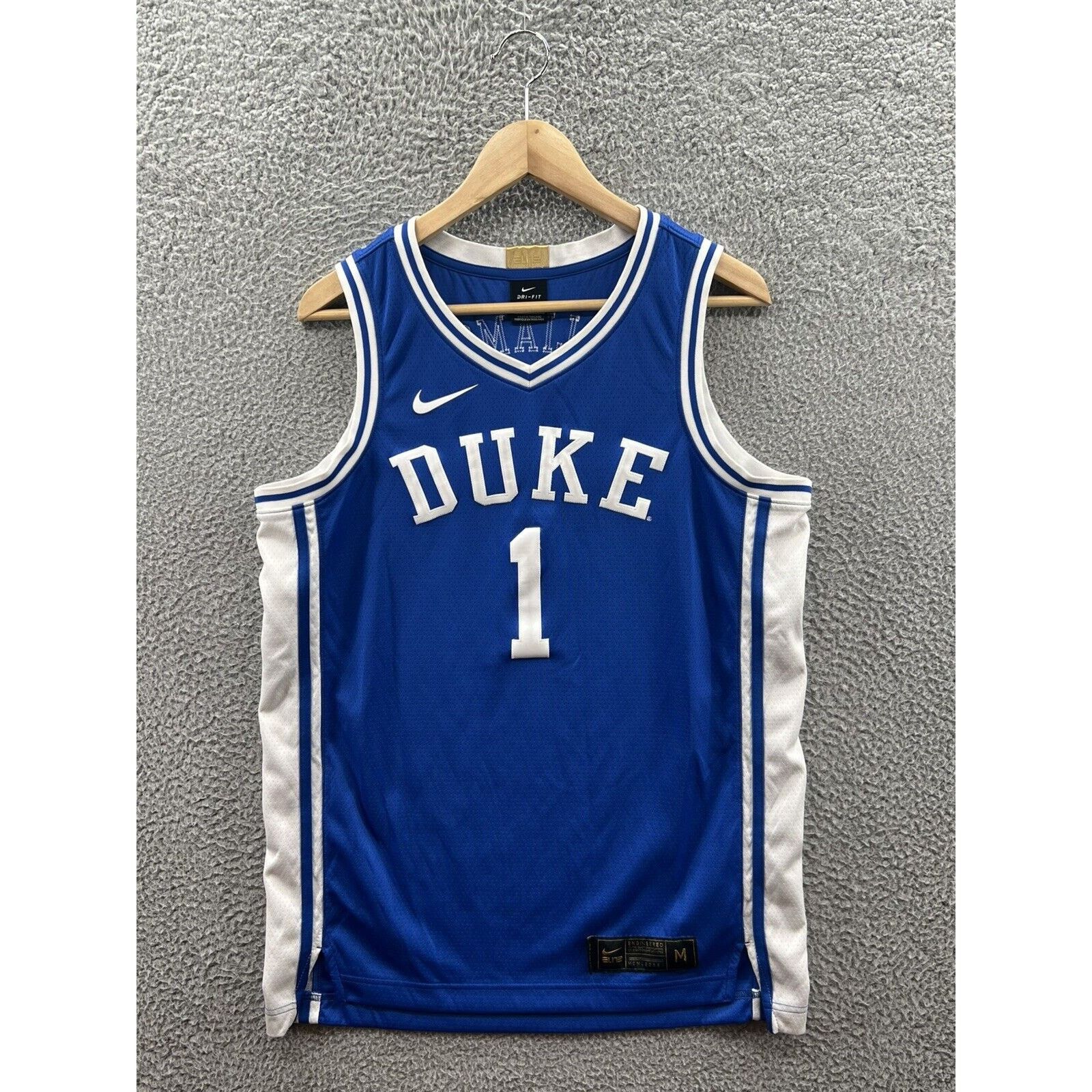 Nike Nike Duke Zion Williamson Basketball Jersey CN3022-480 Size US M / EU 48-50 / 2 - 1 Thumbnail