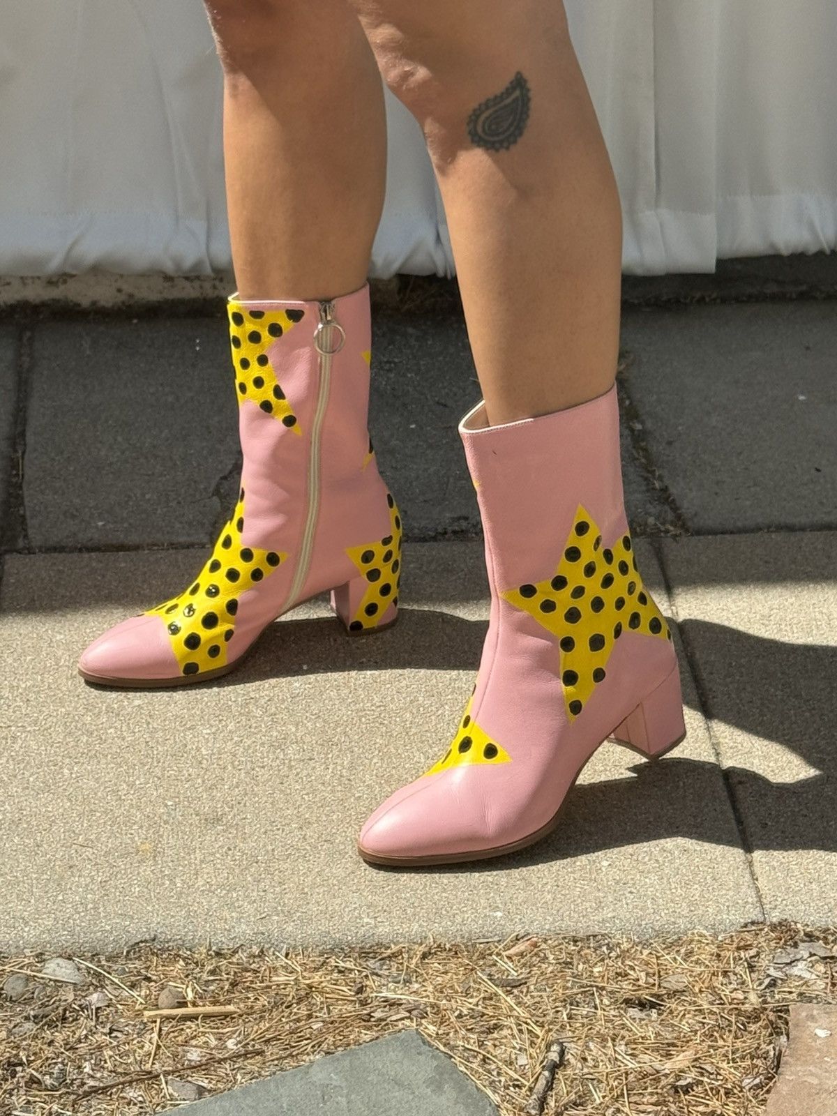 Other You’re a Star Hand Painted Boots Size US 9.5 / IT 39.5 - 1 Thumbnail