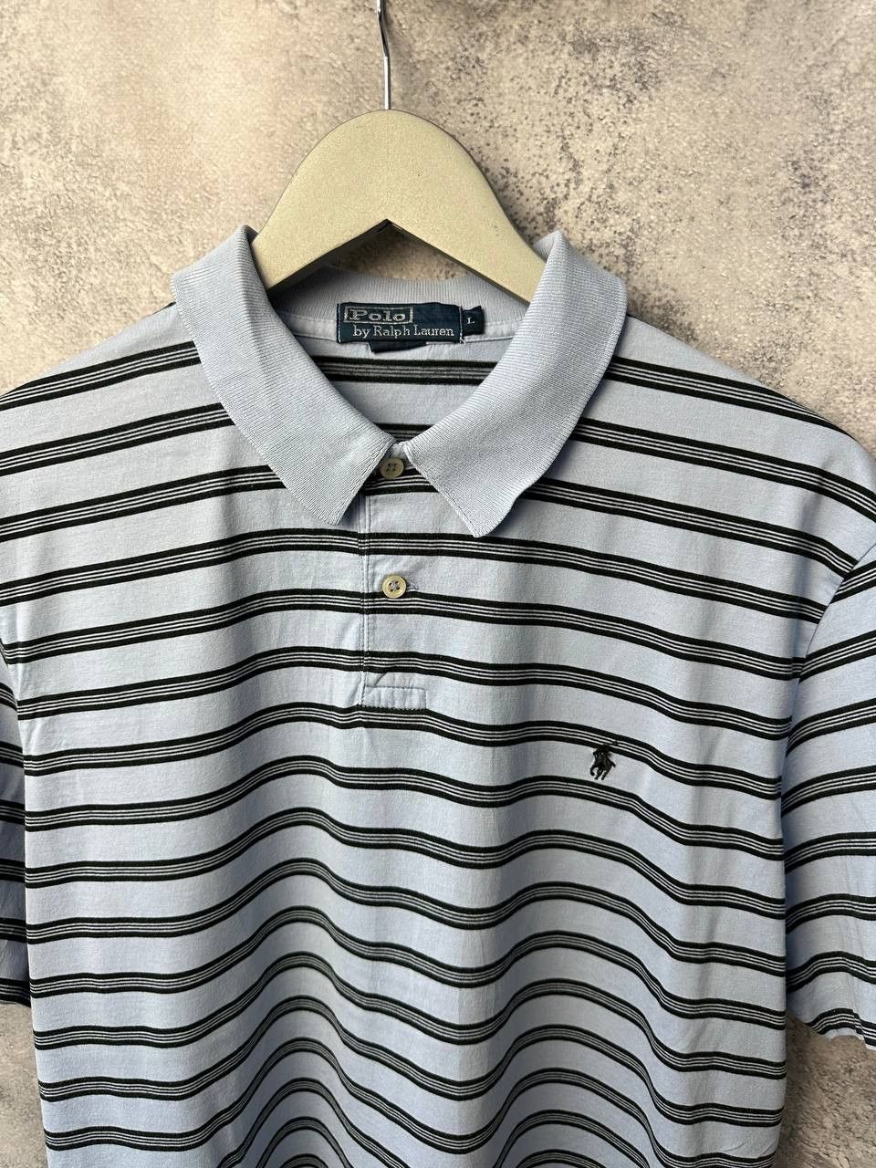 Polo Ralph Lauren Polo Ralph Lauren Vintage Polo T-Shirt Striped Peru Shirt Size US L / EU 52-54 / 3 - 5 Thumbnail