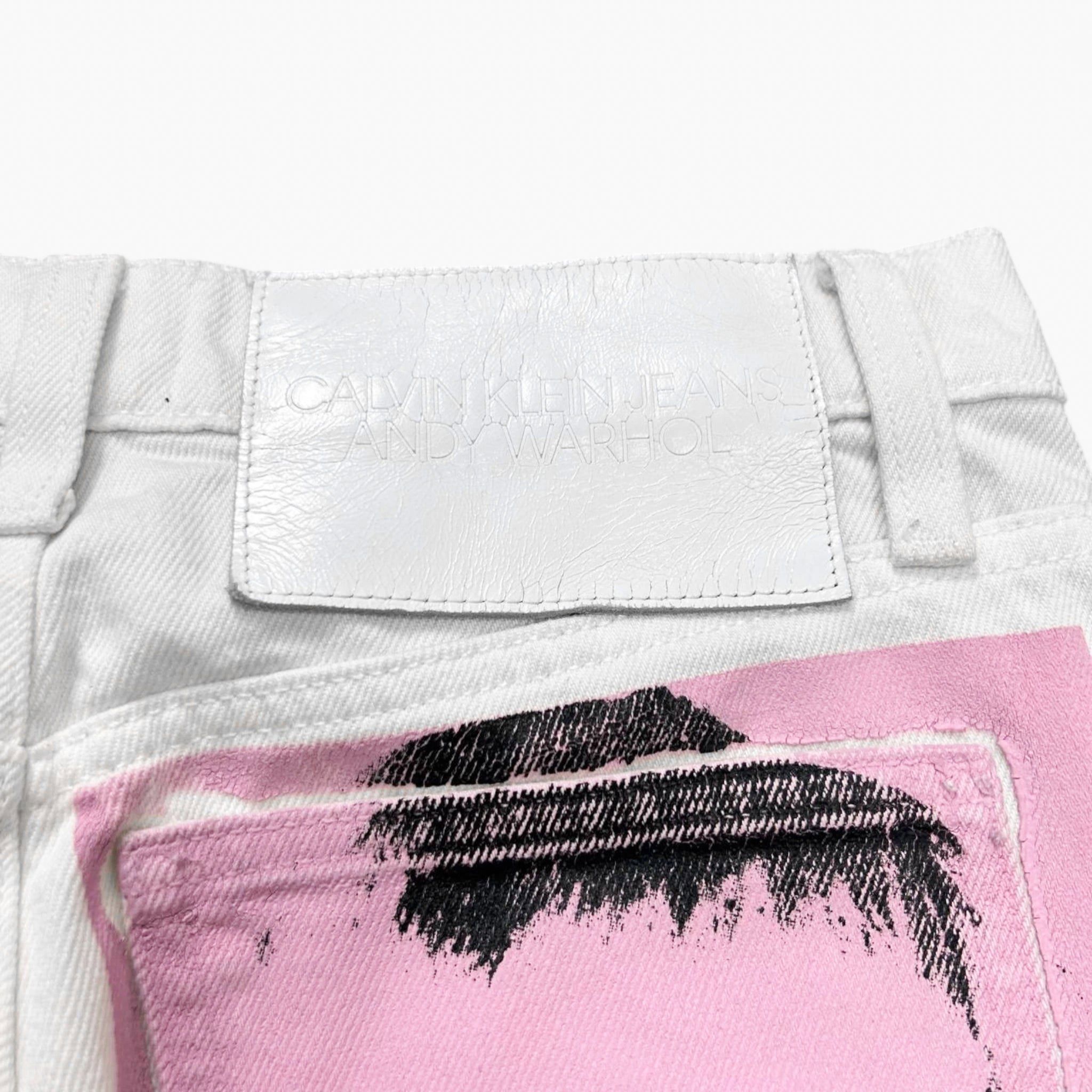 Calvin Klein 205W39NYC Calvin Klein x Andy Warhol Portrait Pants Size 25" / US 0 / IT 36 - 7 Thumbnail