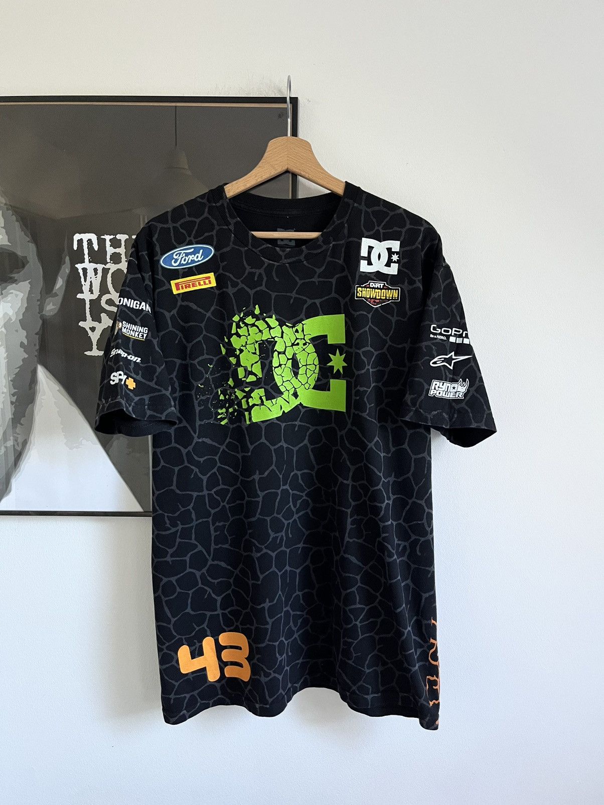 DC × Vintage Vintage Y2K DC Ken Block 43 t shirt Size US L / EU 52-54 / 3 - 1 Thumbnail