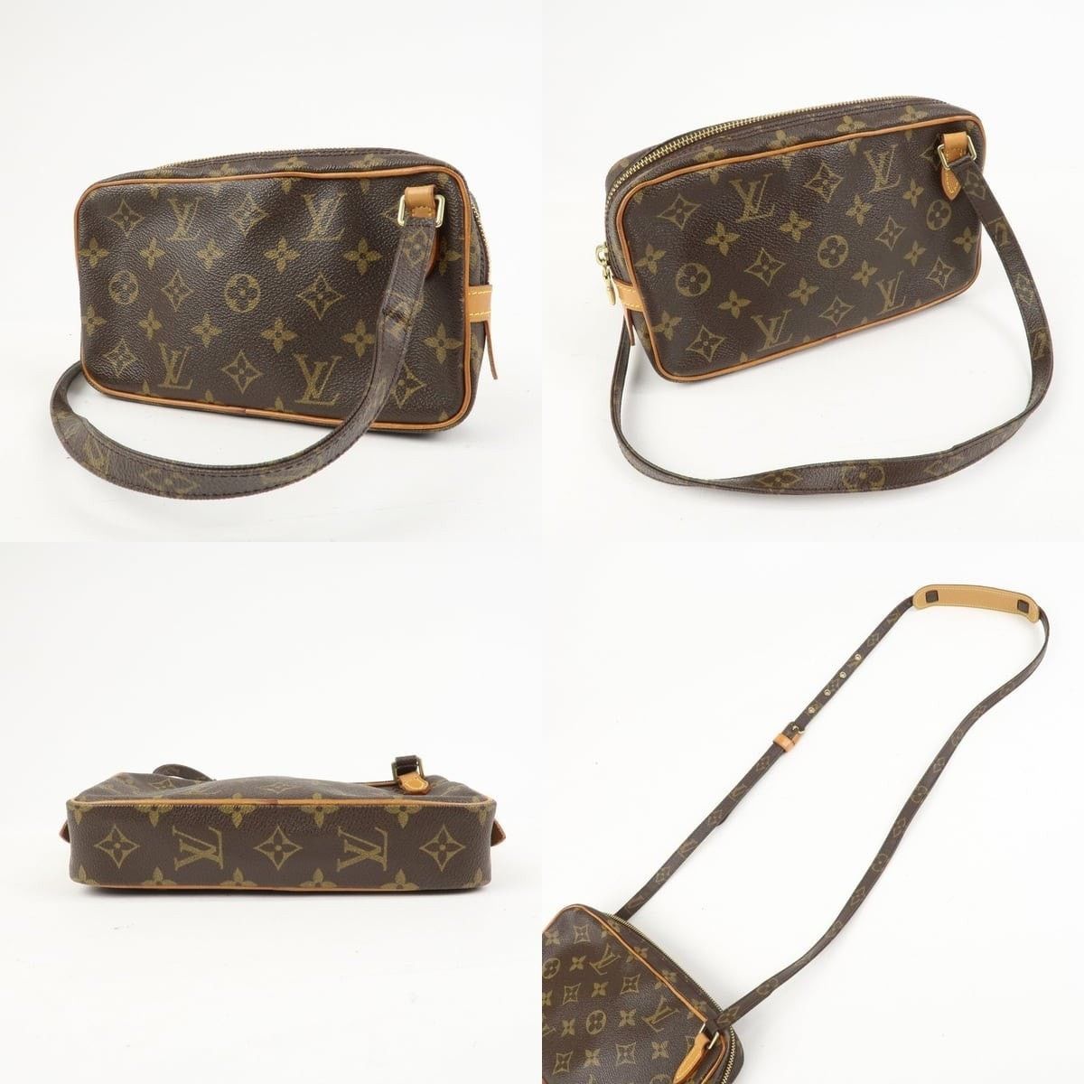 Louis Vuitton Louis Vuitton Pochette Marly Bandouliere Crossbody Bag Size ONE SIZE - 3 Thumbnail