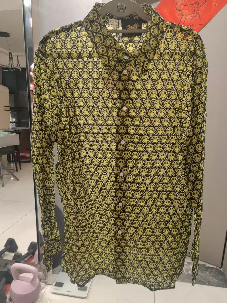 Loewe LOEWE size40 Smiley co-branded shirt Size US XXS / EU 40 - 1 Thumbnail