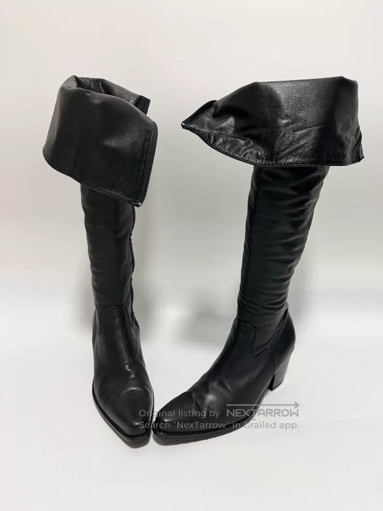 Junya Watanabe Junya Watanabe Black Tall Boots Size US 6.5 / IT 36.5 - 1 Thumbnail