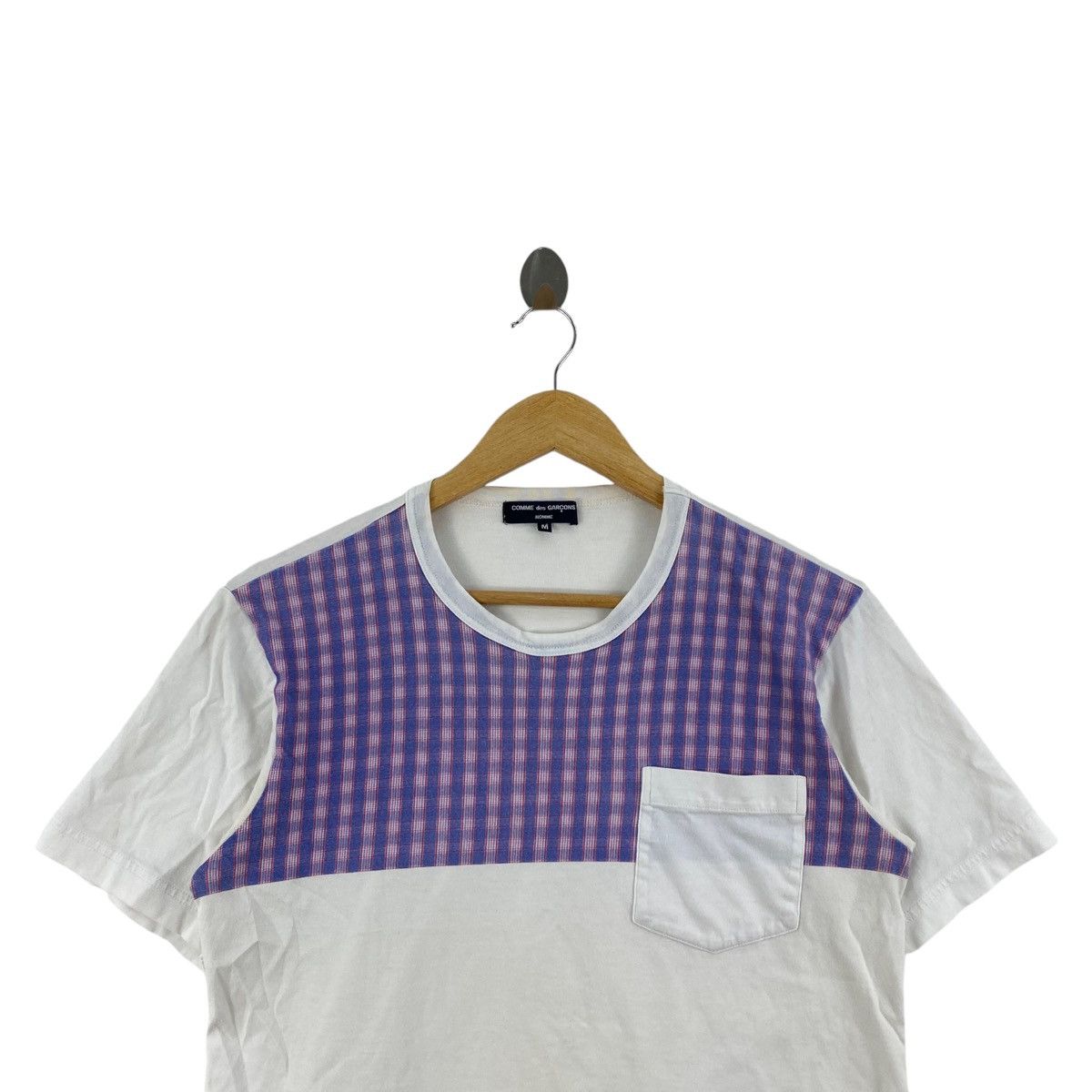 Comme des Garcons Vintage COMME DES GARCONS Homme Checked Pocket Size US M / EU 48-50 / 2 - 2 Thumbnail