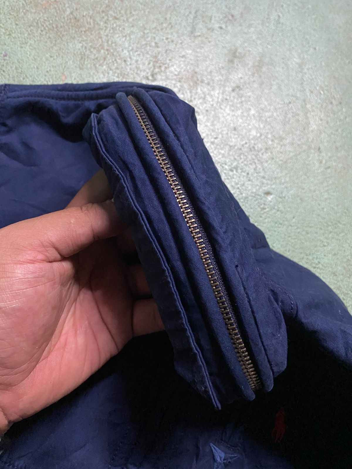 Polo Ralph Lauren × Vintage Polo Ralph Lauren Zipper Packable Hoodie Size US S / EU 44-46 / 1 - 9 Thumbnail