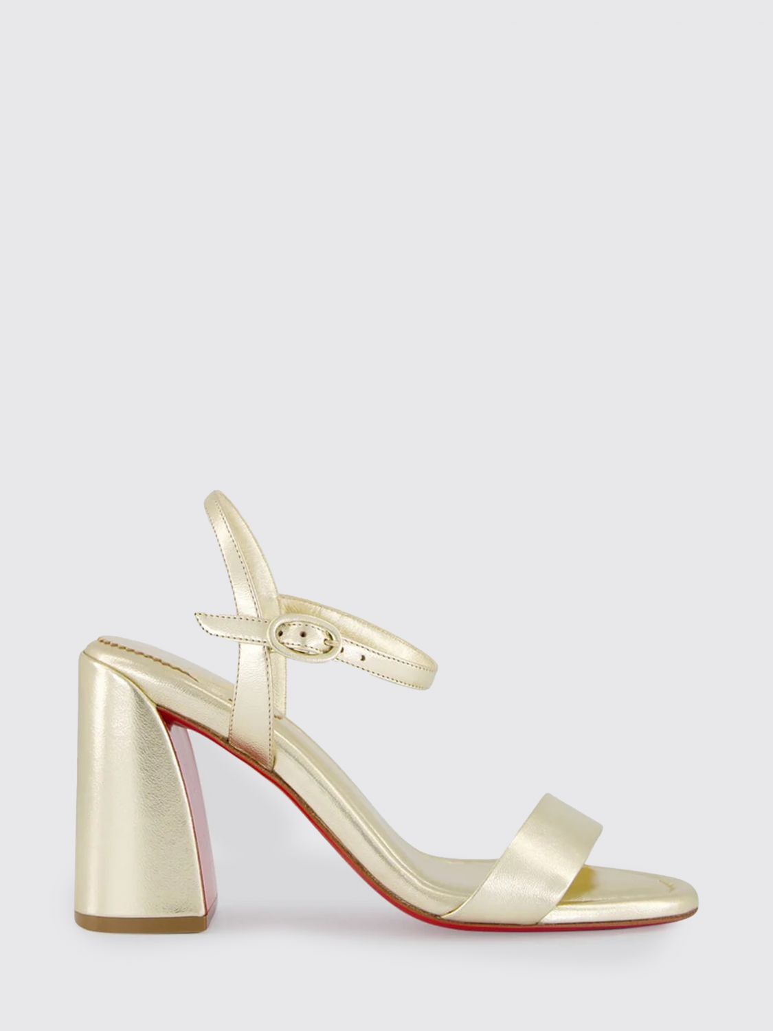 Christian Louboutin Christian Louboutin Heeled Sandal Woman Grey Size US 5 / IT 35 - 1 Preview