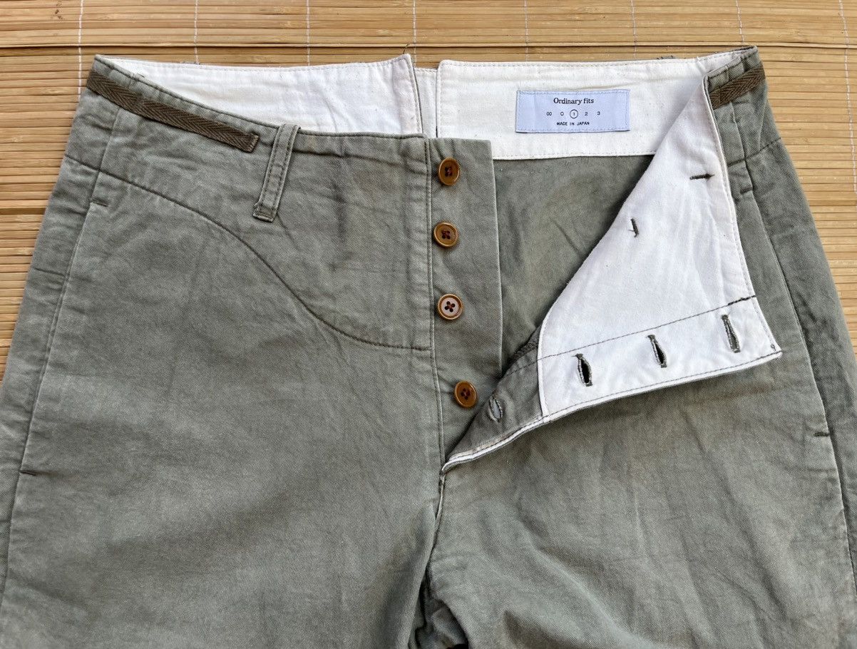 Ordinary Fits Ordinary fits 3quater pants green olive Size US 32 / EU 48 - 5 Thumbnail