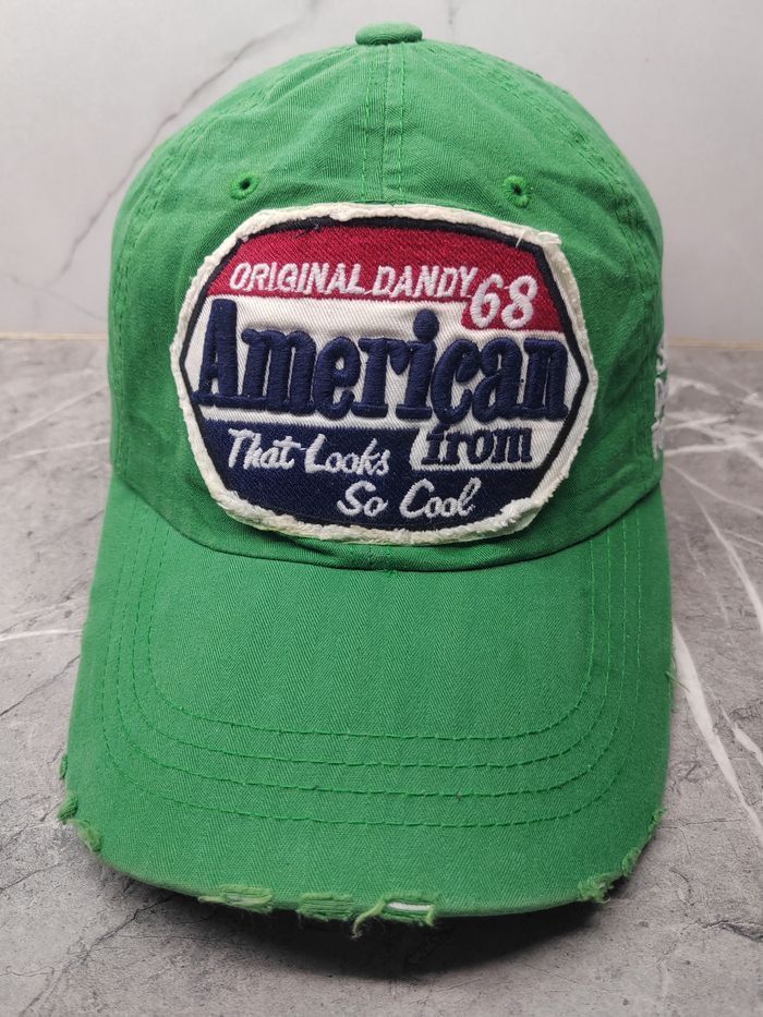Japanese Brand Vintage American From Distressed Style Cap Hat Size ONE SIZE - 2 Thumbnail