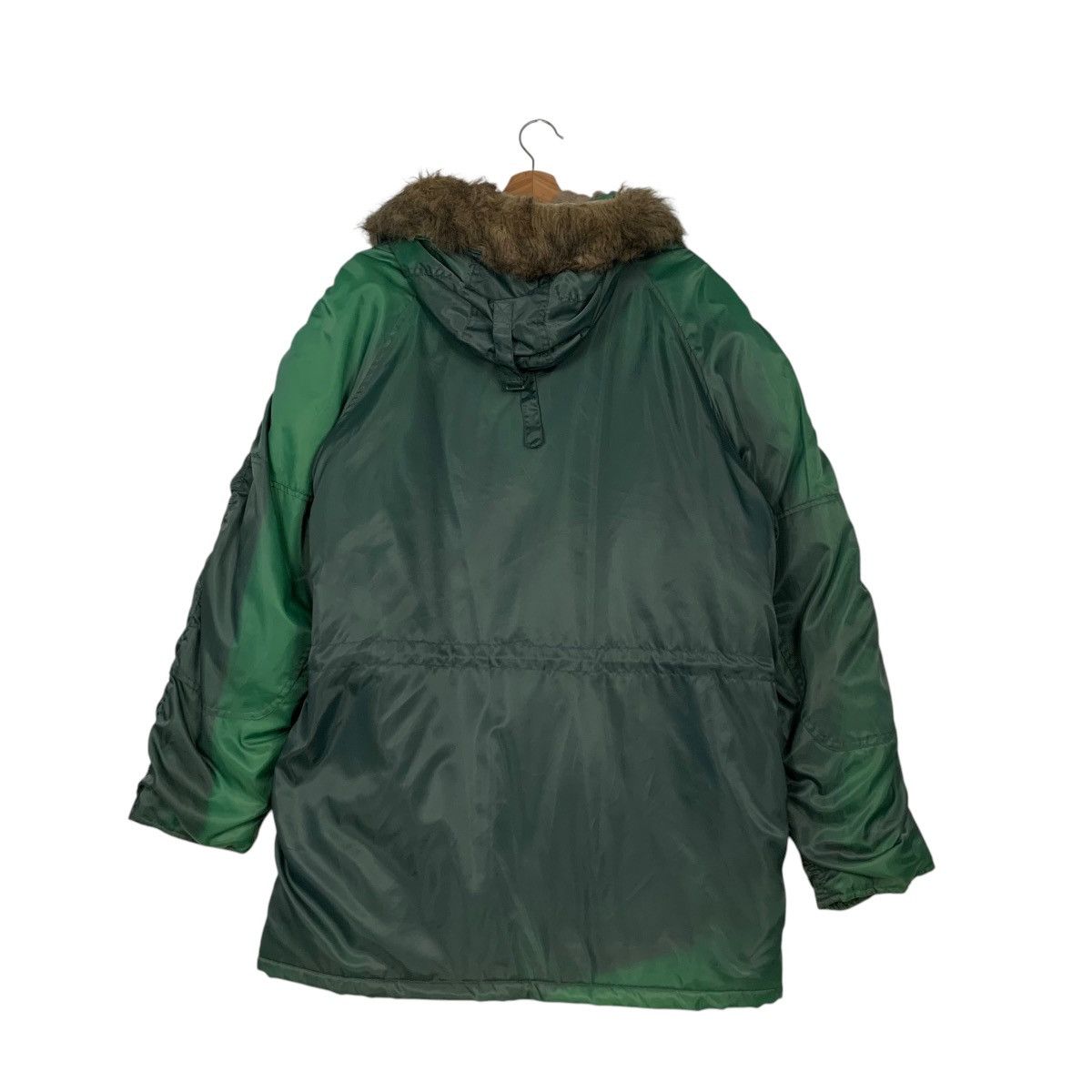 Vintage PASSING Us Air Force N-3B Parka Faux Fur Hoodie #2504-C113 Size US M / EU 48-50 / 2 - 17 Thumbnail