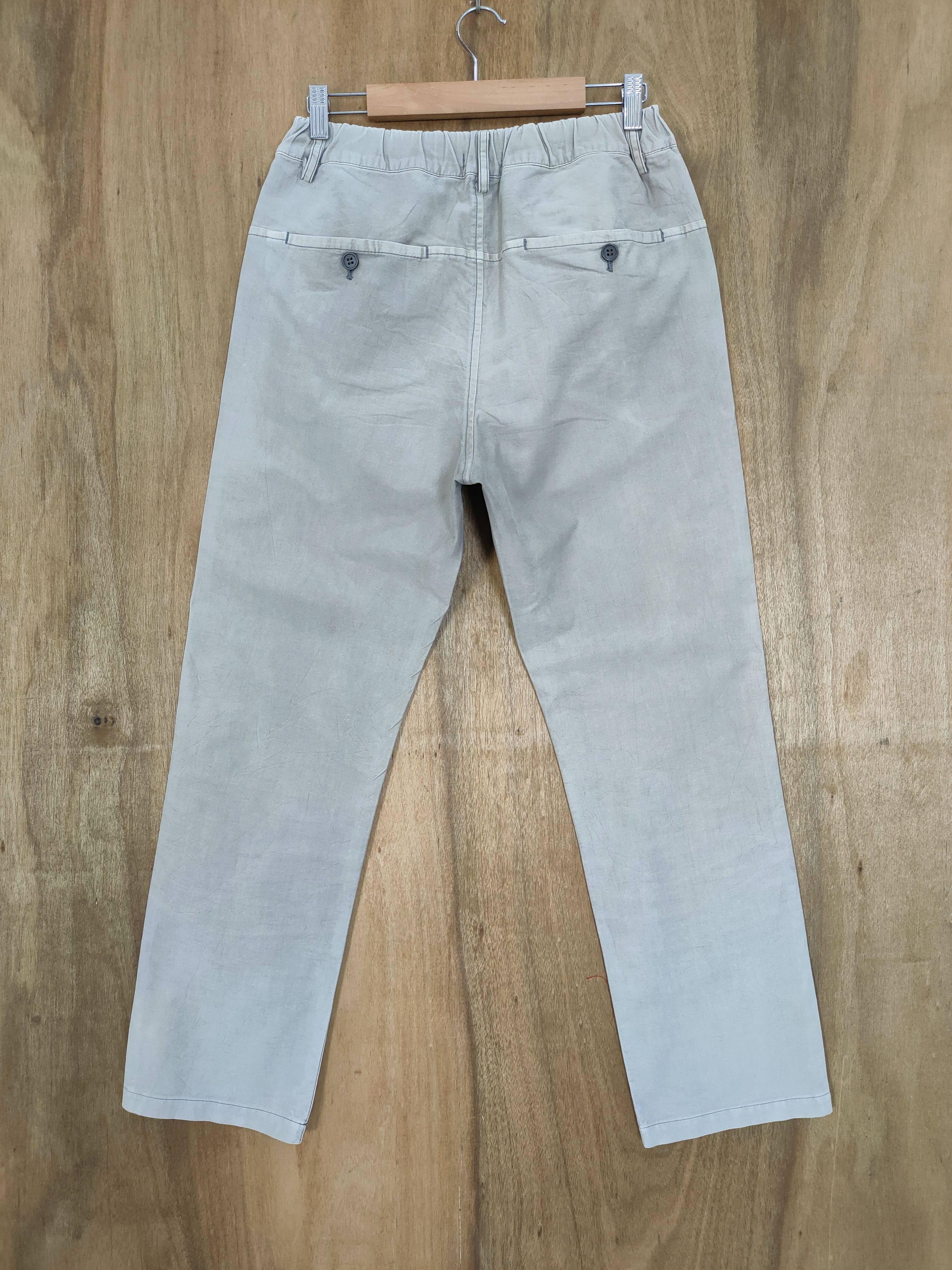 Issey Miyake PLANTATION BY ISSEY MIYAKE FADED BAGGY EASY PANTS Size US 29 - 2 Thumbnail