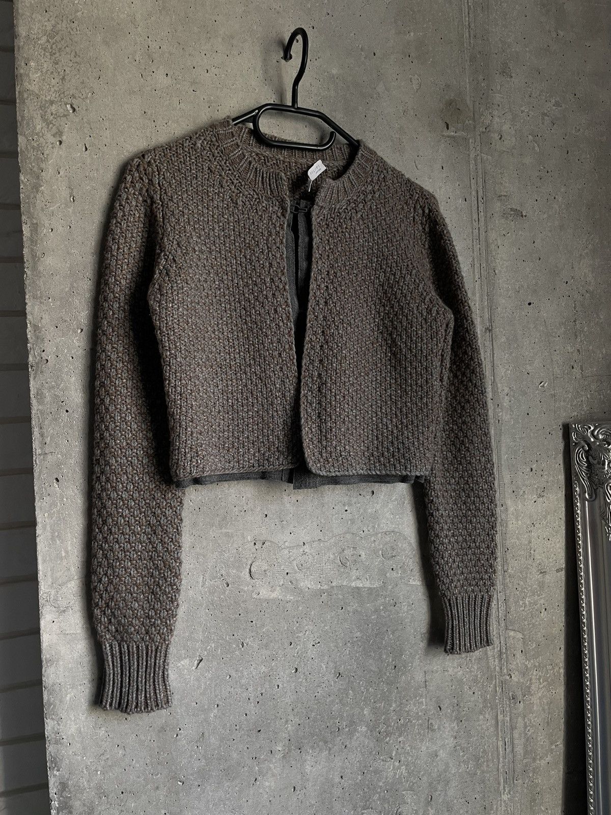 Fabiana Filippi Vintage Fabiana Filippi Cropped Knitwear Mohair Cardigan Y2K Size XS / US 0-2 / IT 36-38 - 1 Thumbnail