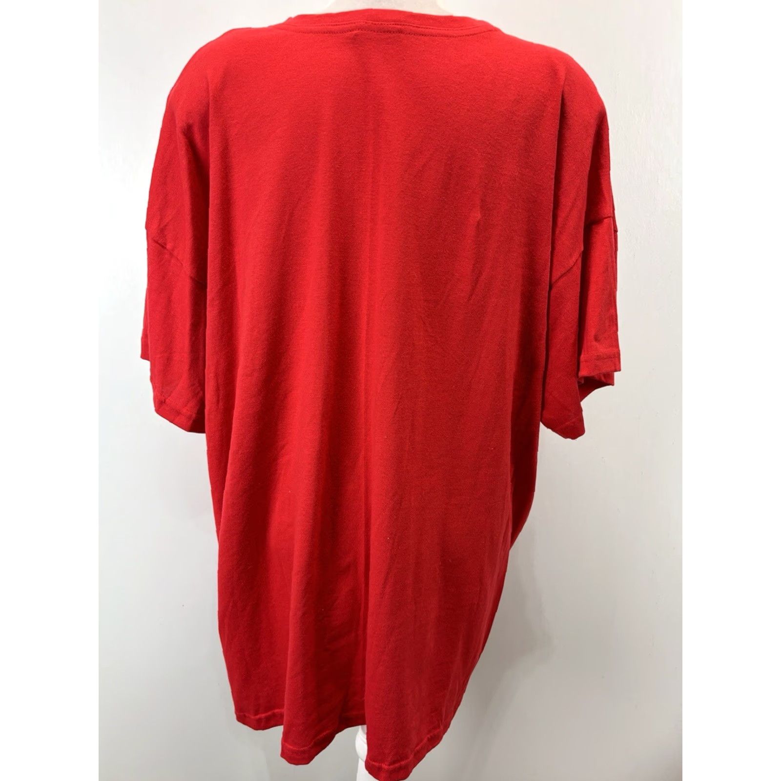 Vintage VINTAGE Unbranded Plus Size T-Shirt with Shoulder Pads, 90s, Red, 2X/3X, Womens, Made in USA Size XXL / US 16-18 / IT 52-54 - 3 Thumbnail