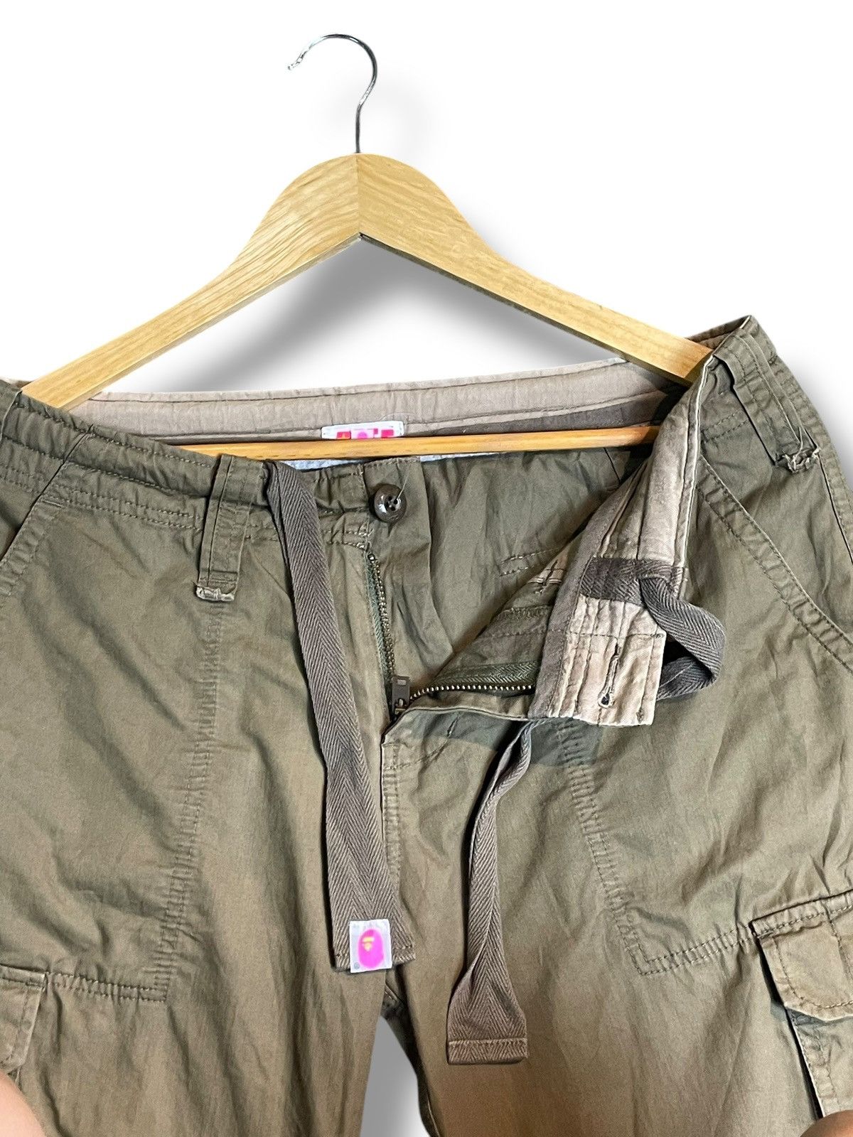 Bape Bathing Ape Cargo Pants (26) Size 31" - 5 Thumbnail