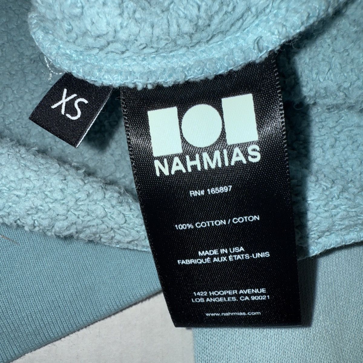 Nahmias Nahmias logo-print Hummingbird Hoodie Size XS Size US XS / EU 42 / 0 - 8 Thumbnail