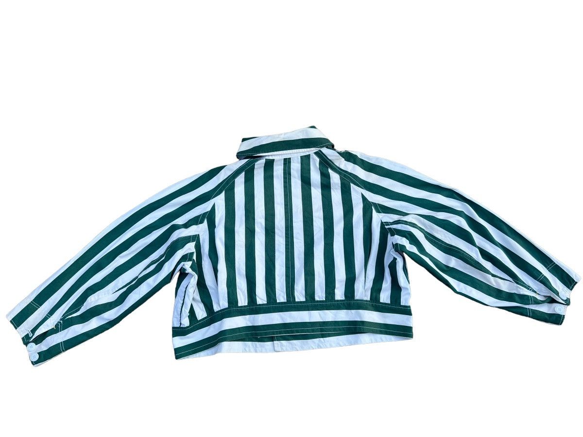 45rpm Vintage 90s 45rpm Japan Border Striped Cropped Jacket Size US XL / EU 56 / 4 - 2 Thumbnail