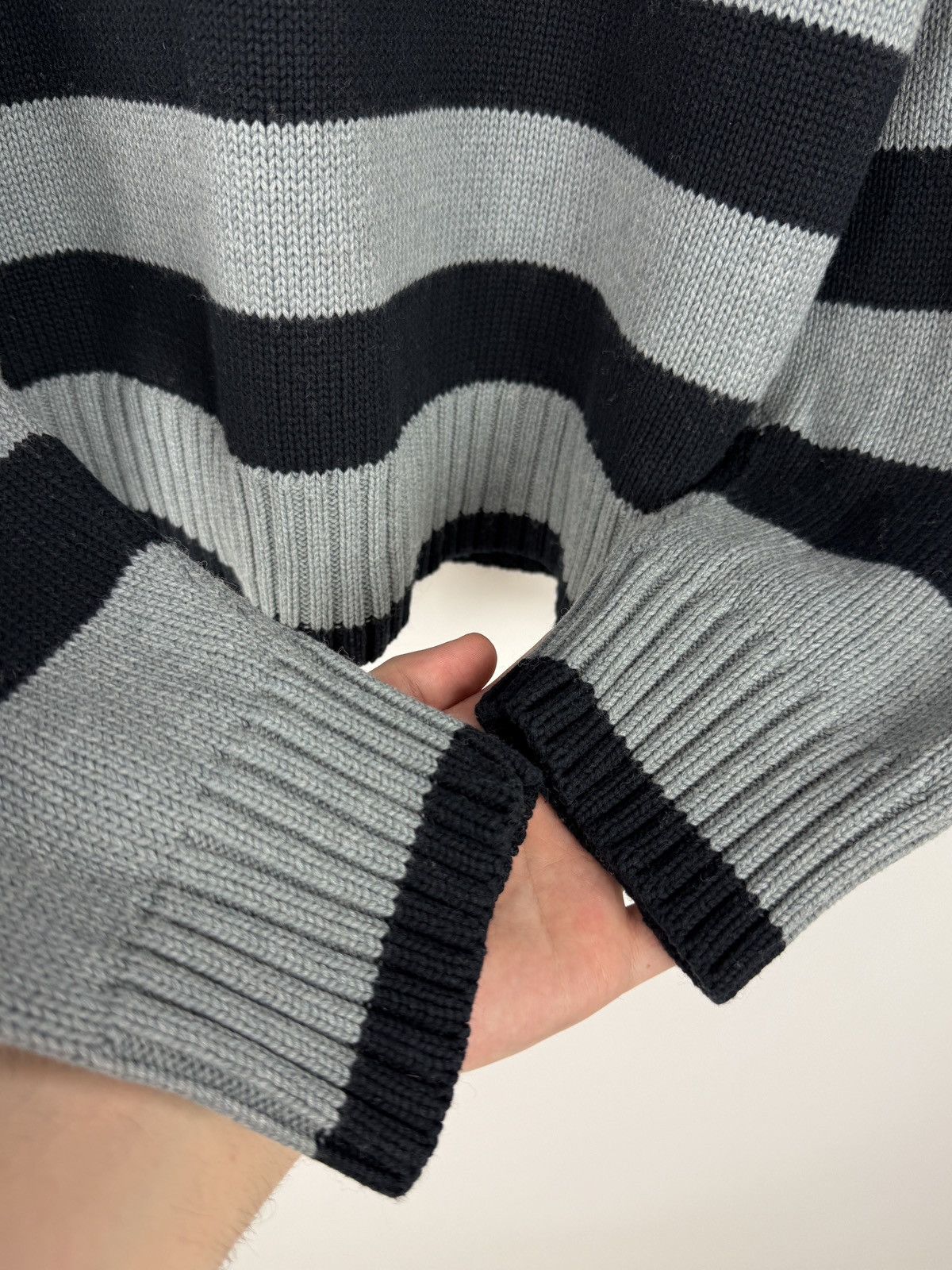 Analog 2000s Vintage Analog Snowboards Crewneck Stripe Knit Sweater Size US L / EU 52-54 / 3 - 5 Thumbnail