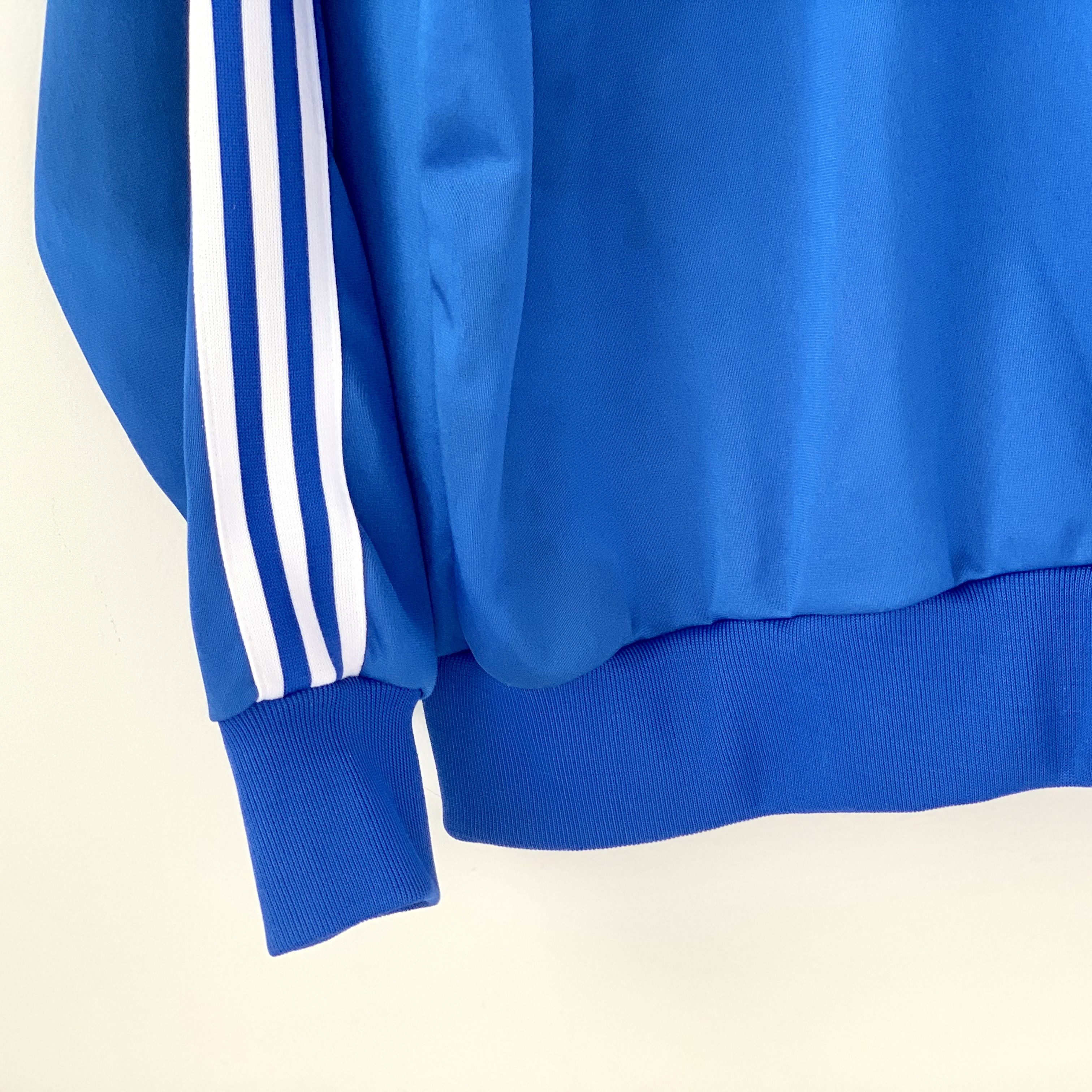 Other Vintage 80s striped zipper warm-up jacket Size US L / EU 52-54 / 3 - 4 Thumbnail