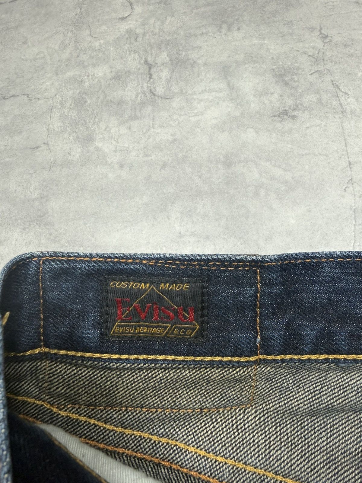 Evisu Evisu Vintage Big Logo Jeans Size US 32 / EU 48 - 12 Thumbnail