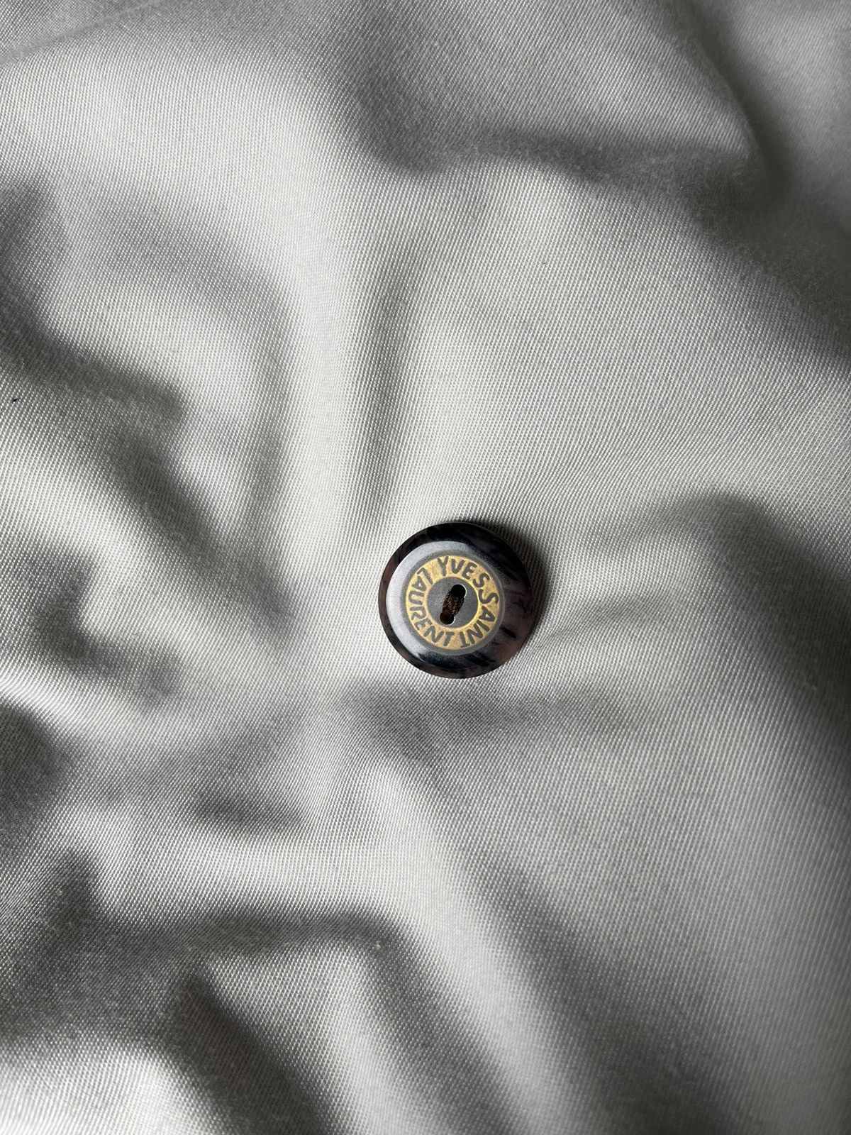 Vintage × Yves Saint Laurent Yves Saint Laurent Vintage trench coat Size L / US 10 / IT 46 - 10 Thumbnail
