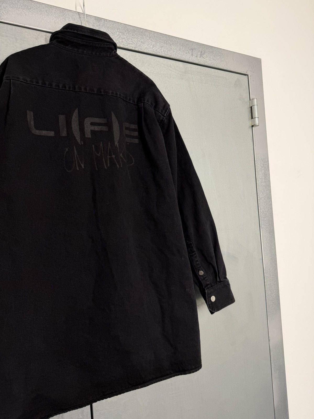 Raf Simons Raf Simons AW20-21 Life On Mars Patch Denim Overshot Size US S / EU 44-46 / 1 - 15 Thumbnail