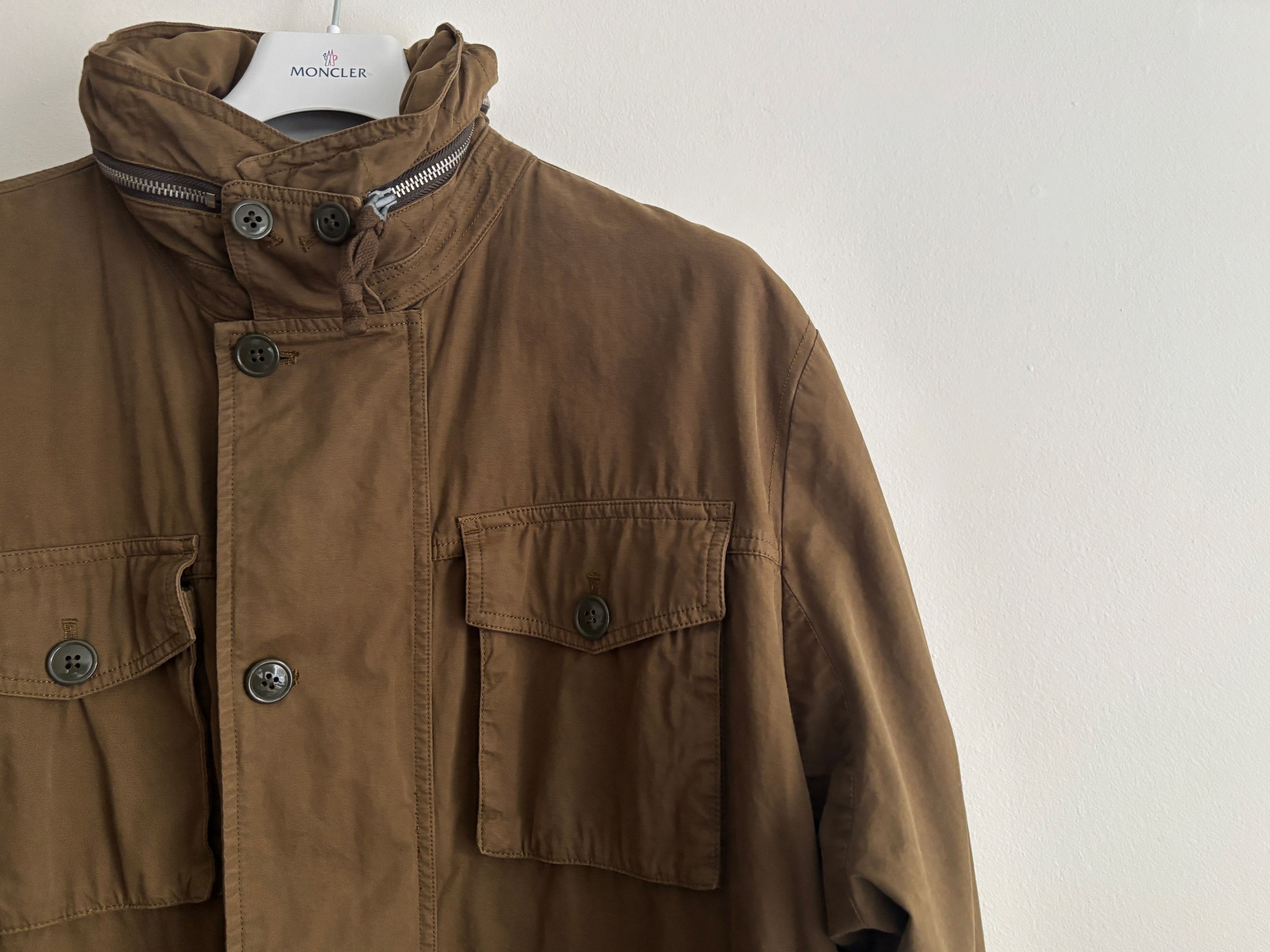 Wallace & Barnes $275 Field Cotton Mechanics Jacket/ Coat- Olive Drab XL Size US XL / EU 56 / 4 - 5 Thumbnail