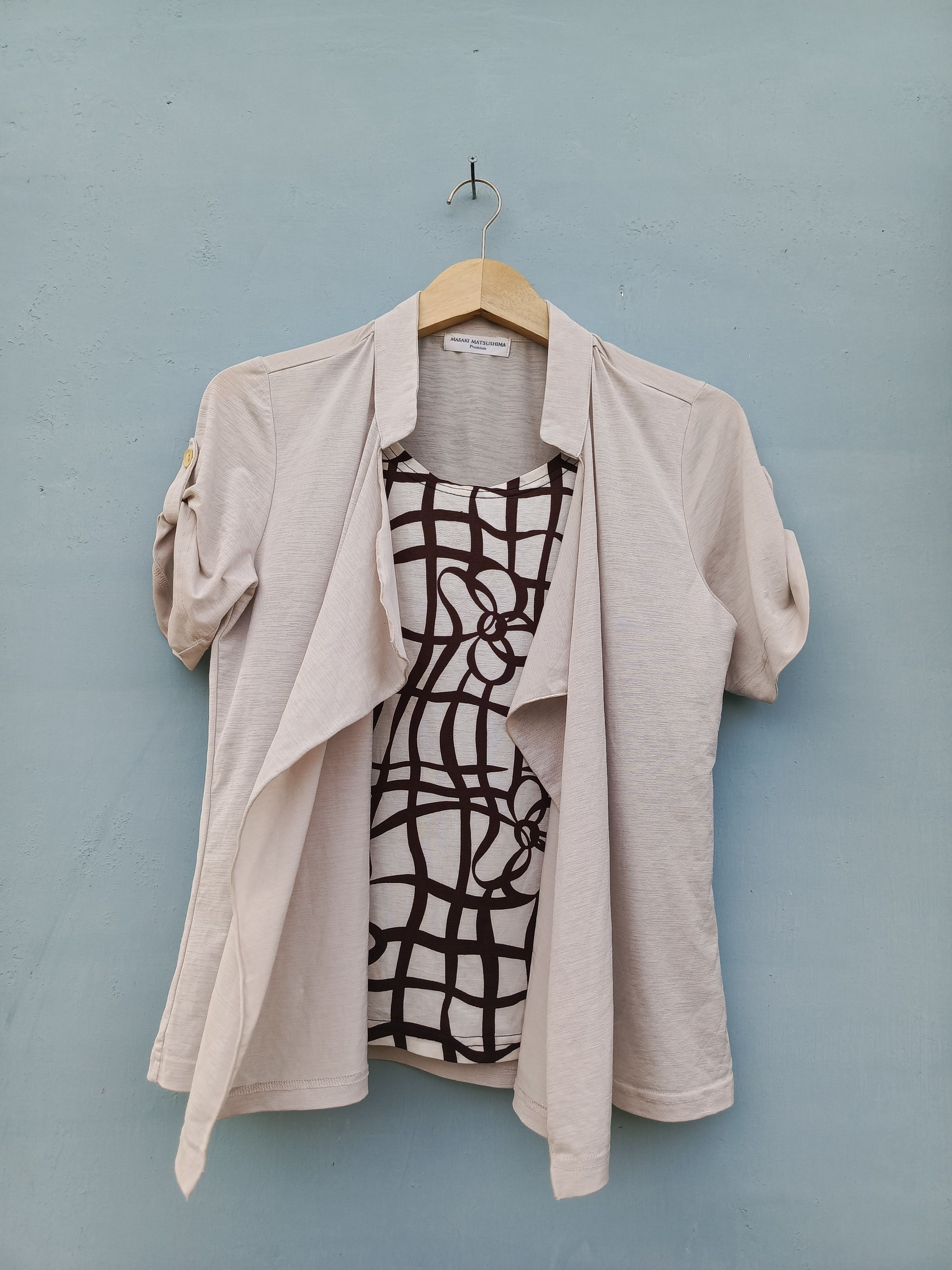 image of Edition Japan x Masaki Matsushima Blouses in Mist Grey, Women's (Size Large)