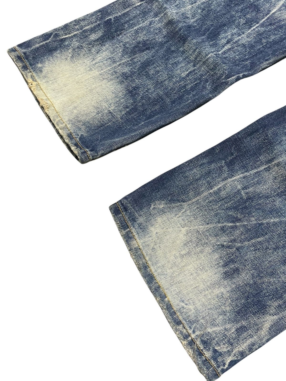 If Six Was Nine × LOWBOX × Le Grande Bleu (L.G.B.) Red Papper Japan Feather Wings Embellish Shatter Glass Jeans Size US 30 / EU 46 - 16 Thumbnail
