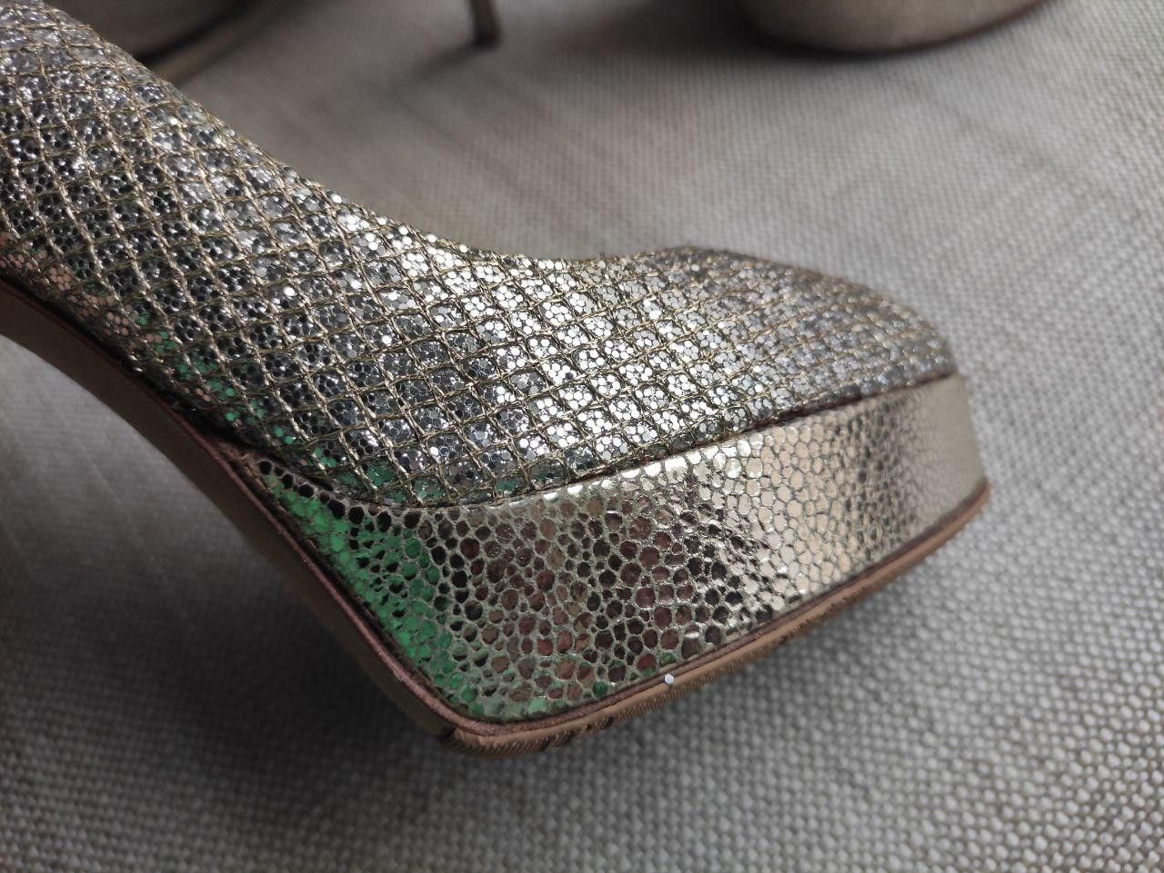 Jimmy Choo Jimmy Choo evening shiny sandals Size US 9 / IT 39 - 3 Thumbnail