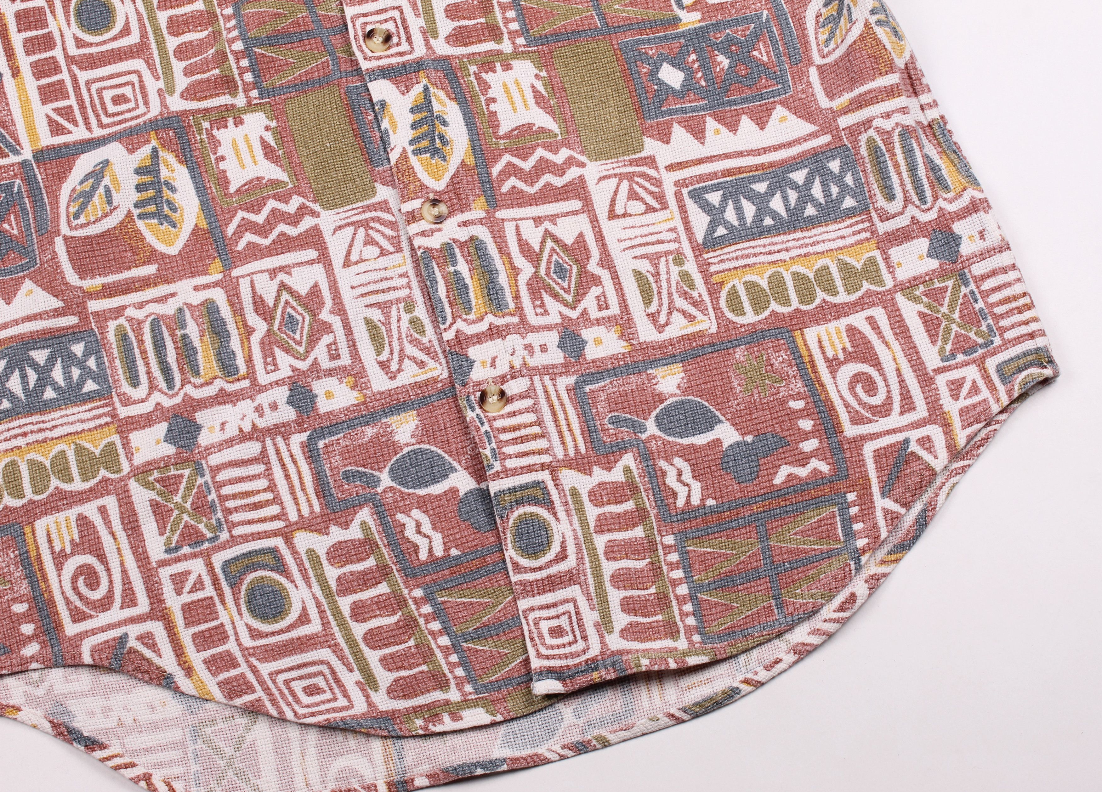 Vintage Vintage Boho Style Printed Short Sleeve Shirt Size US M / EU 48-50 / 2 - 3 Thumbnail