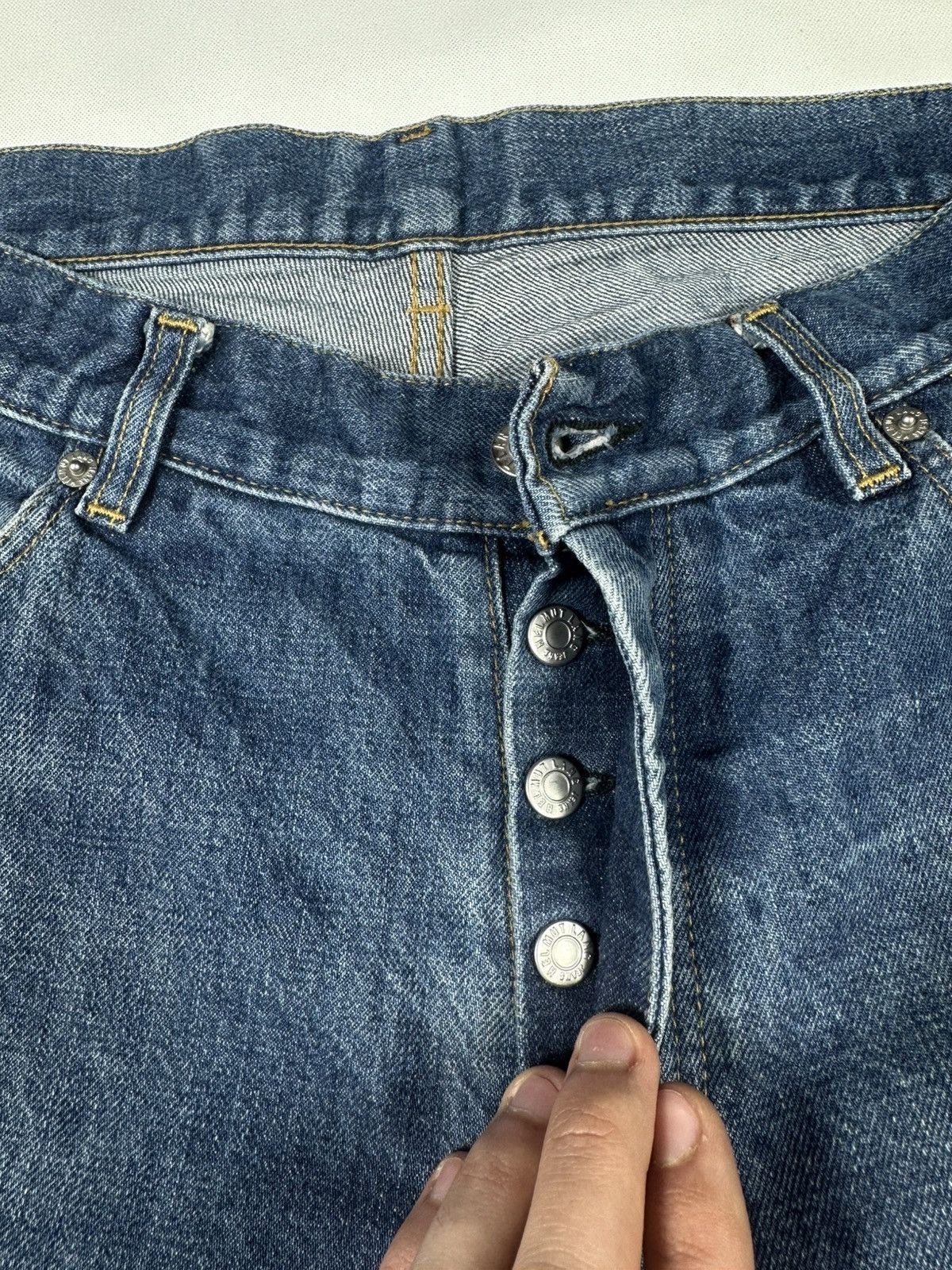 Helmut Lang × Vintage Archive Helmut Lang Denim Cargo One Pocket Size US 32 / EU 48 - 11 Thumbnail