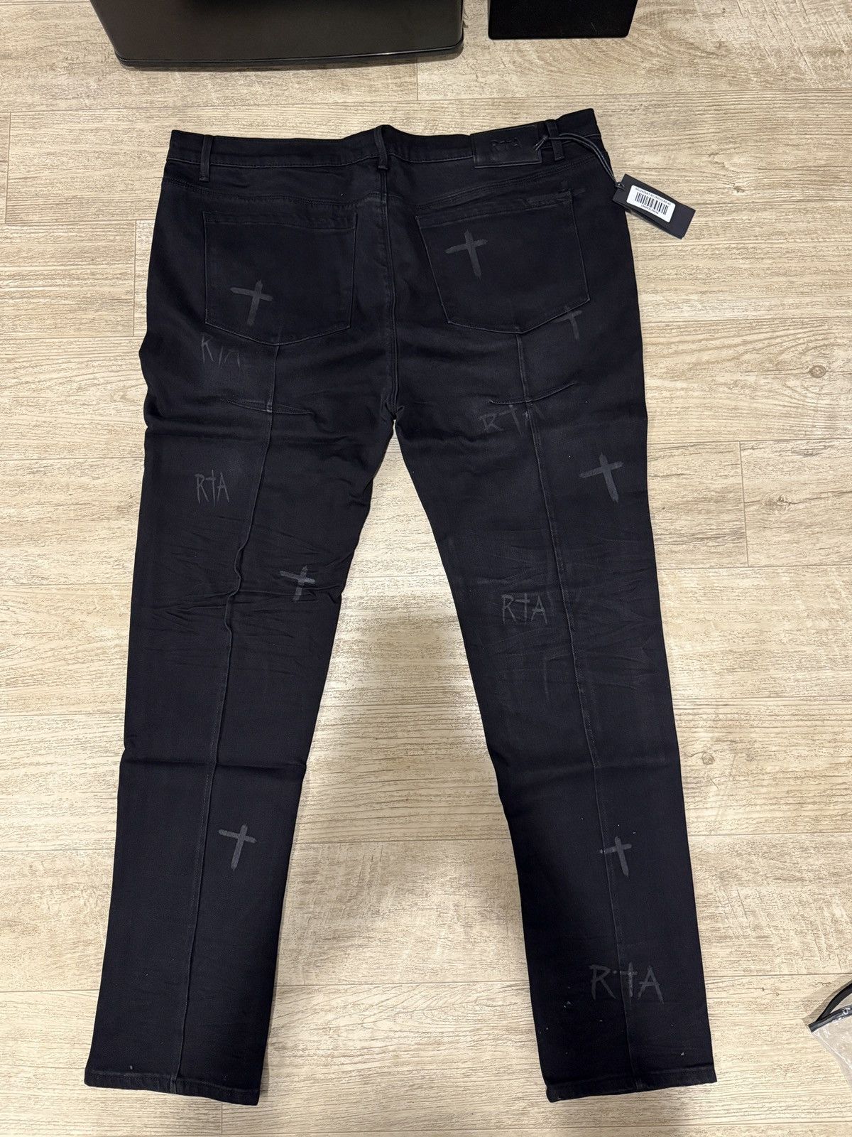 Rta RtA All over print Denim jeans Size US 40 / EU 56 - 2 Thumbnail
