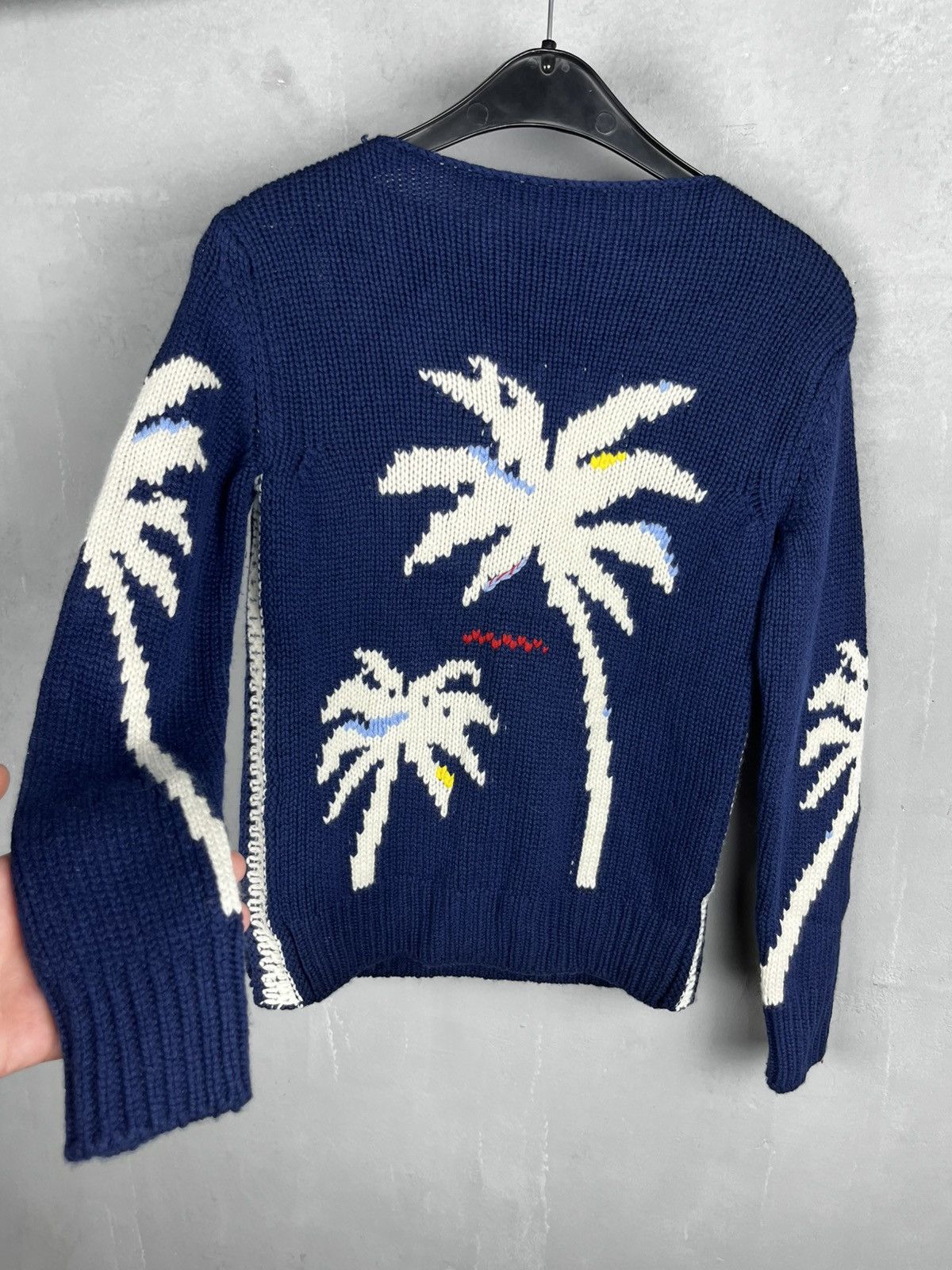 Ermanno scervino knit art sweater
