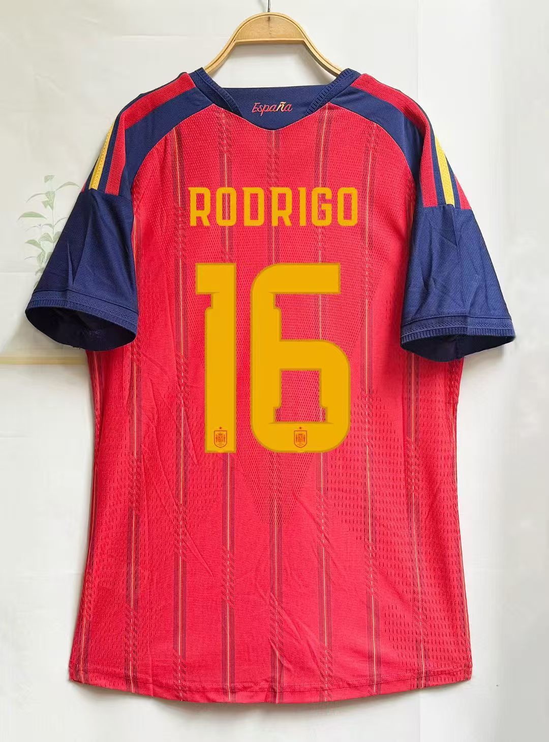 Other 2026 World Cup Spain Player #16 Rodrigo Jersey Size US L / EU 52-54 / 3 - 1 Thumbnail