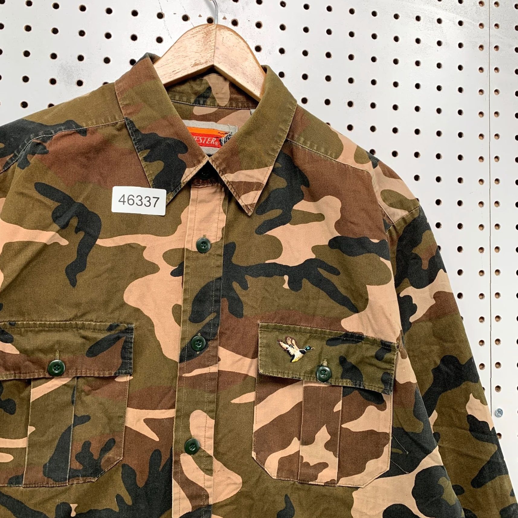 Vintage VINTAGE Winchester Camouflage Button Hunt Shirt Mens M Camouflage Hunt Outdoor Comfort? Size US M / EU 48-50 / 2 - 7 Thumbnail