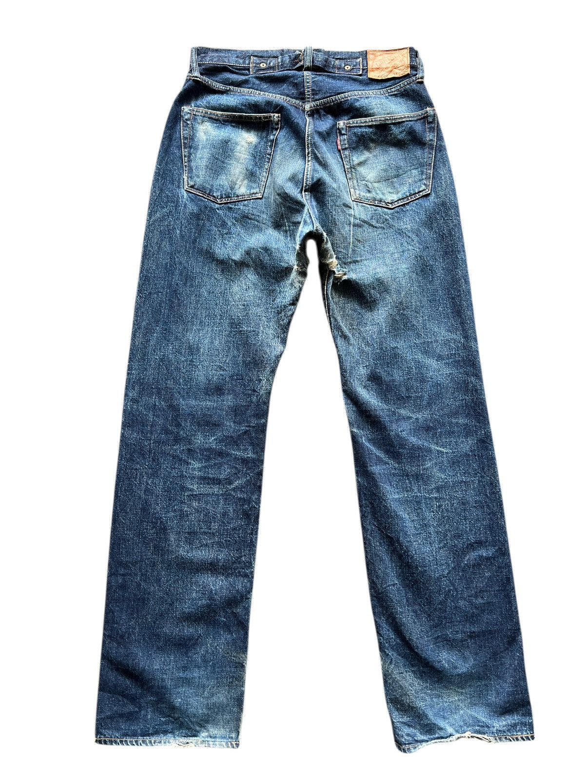 Denime 🔥 Denime Authentic Lot 669 Selvedge Hidden Rivet Denim Jeans Size US 30 / EU 46 - 2 Thumbnail