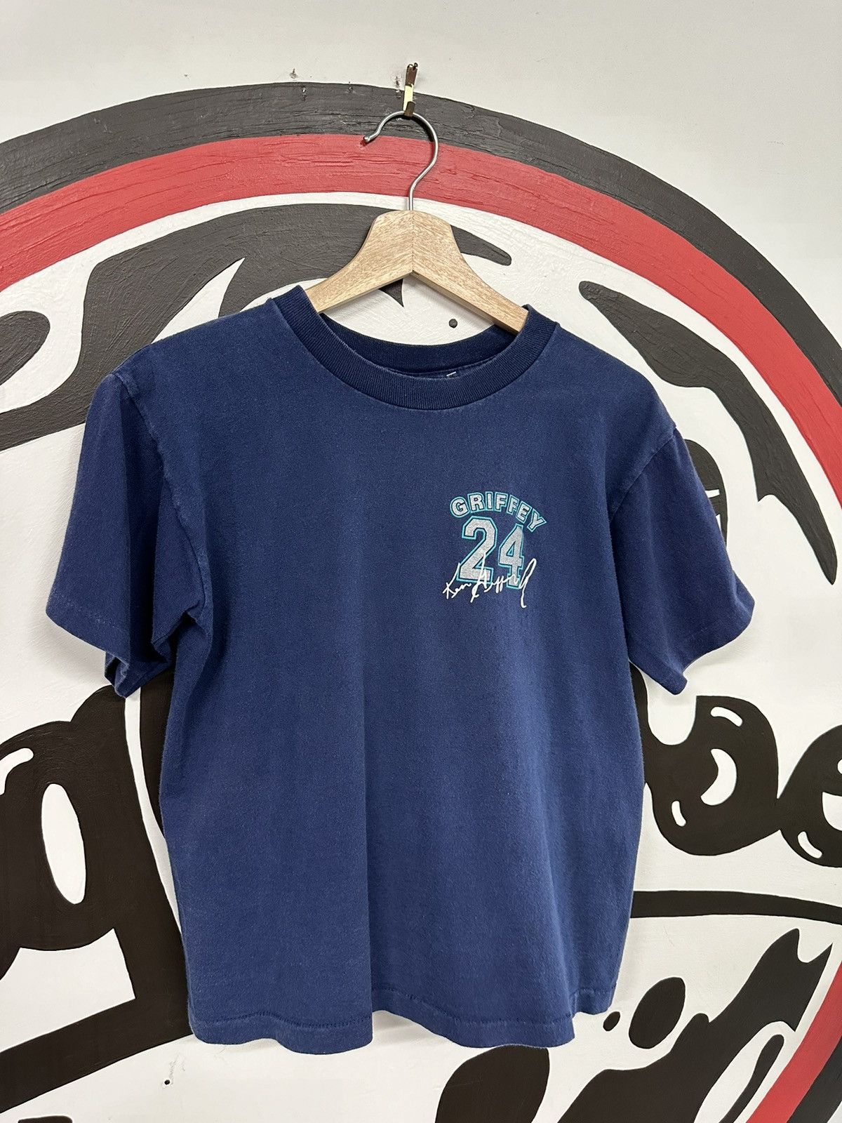 MLB × Vintage Vintage 90s Seattle Mariners Ken Griffey Jr T-Shirt Size S / US 4 / IT 40 - 3 Thumbnail
