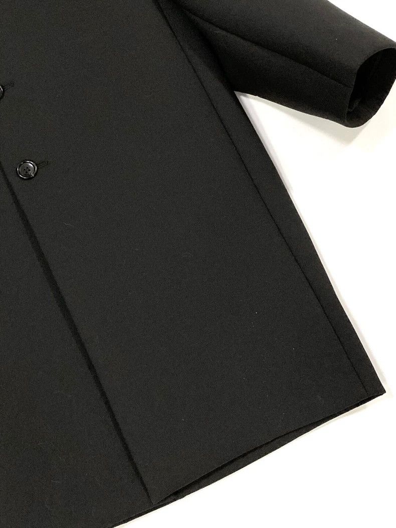 Comme des Garcons Comme Des Garcons Black silhouette space cotton overcoat Size S / US 4 / IT 40 - 5 Thumbnail