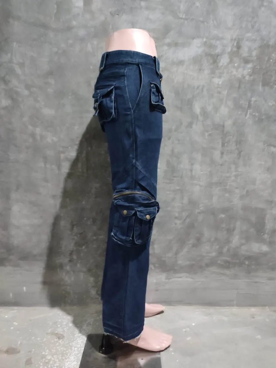 Japanese Brand Dalin Multipocket 3D Pocket Cargo Pants release hem Size 30" / US 8 / IT 44 - 14 Thumbnail