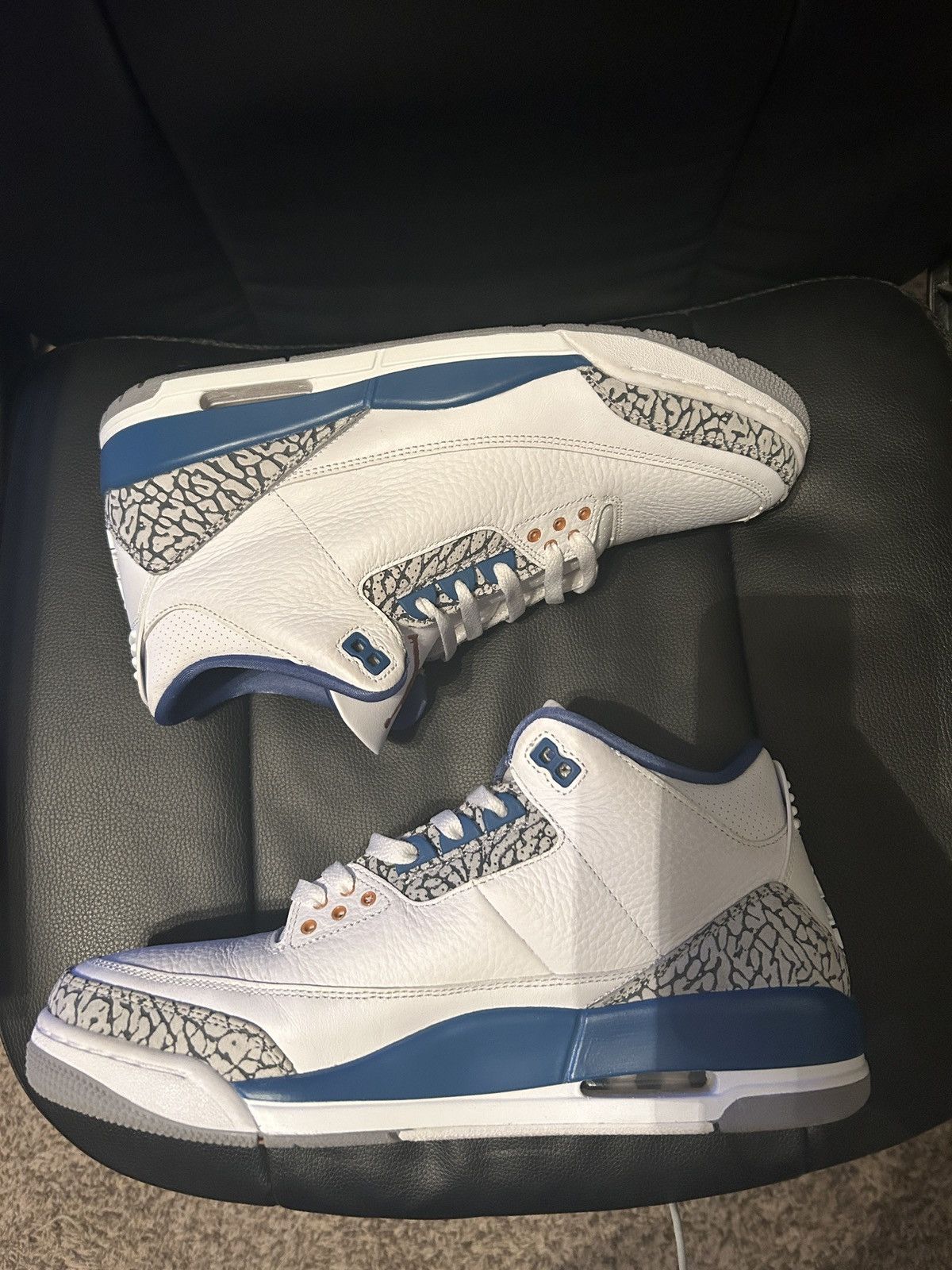 Jordan Brand Jordan 3 Retro Washington Wizard Size US 11 / EU 44 - 2 Thumbnail