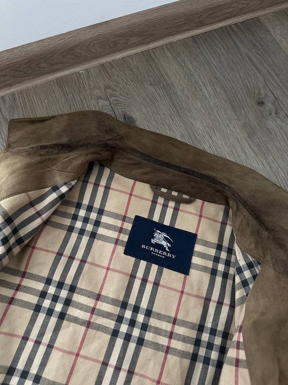 Burberry × Vintage Vintage Burberry Nova Check Brown Coats Jacket Size US L / EU 52-54 / 3 - 15 Thumbnail