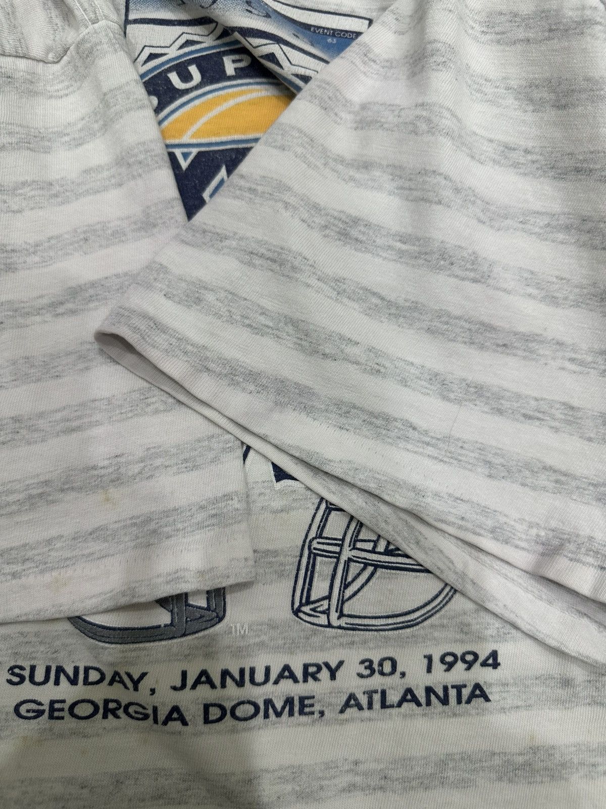 Vintage 1993 Super Bowl Dallas Cowboys vs Buffalo Bills T-Shirt (L) Size US L / EU 52-54 / 3 - 9 Thumbnail