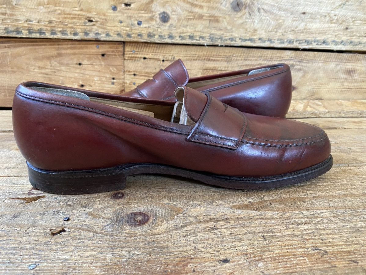 Crockett & Jones Crockett and jones Boston penny leather loafers sz Uk8G Size US 9 / EU 42 - 14 Thumbnail