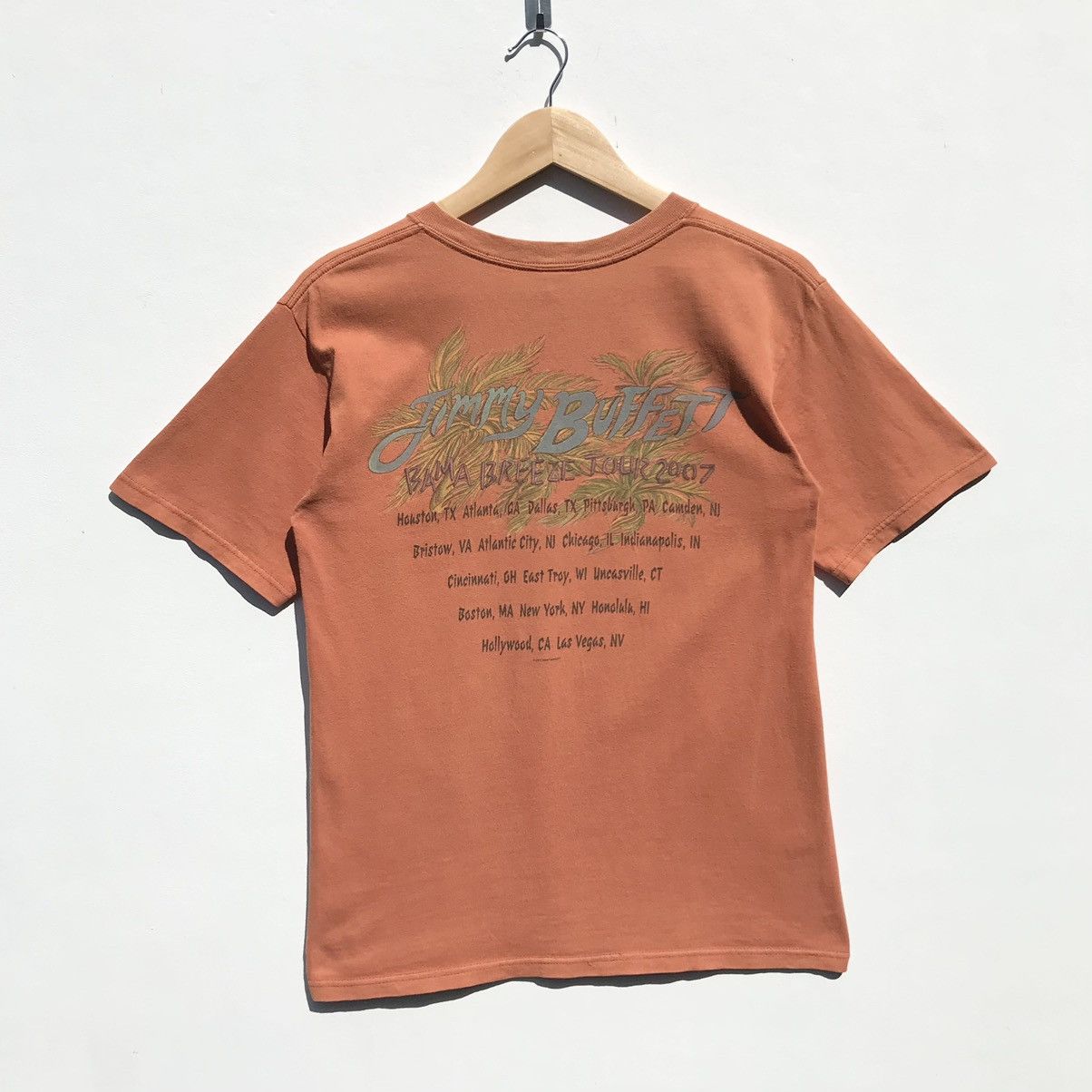 Band Tees × Vintage Vintage Jimmy Buffett Bama Breeze Tour 2007 Shirt Size US S / EU 44-46 / 1 - 2 Thumbnail