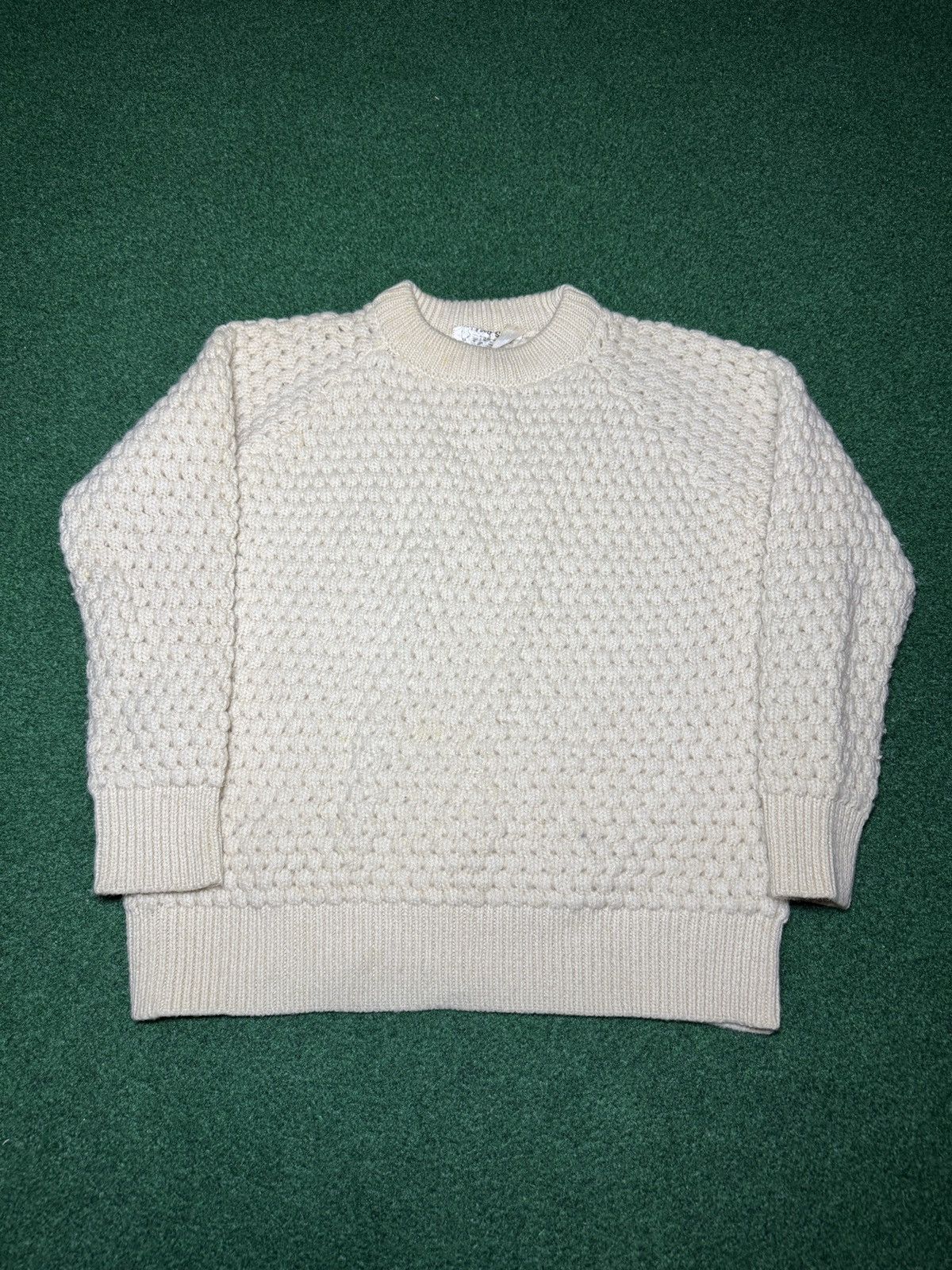 Vintage Vintage Peter Storm Popcorn Wool S/M 21x24 Sweater 60s 70s Size US S / EU 44-46 / 1 - 1 Thumbnail