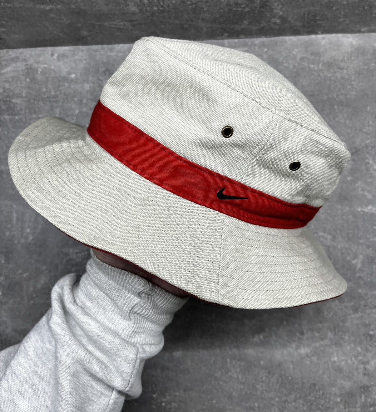 Nike Vintage NIKE Bucket Hat One Size Retro Rare Size ONE SIZE - 1 Thumbnail